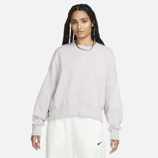 Hoodies & Sweatshirts-Nike, Nike Sportswear Phoenix Fleece, Women's Over-Oversized Crew-Neck Sweatshirt Hoodies & Sweatshirts-Nike, Nike Sportswear Phoenix Fleece, Women's Over-Oversized Crew-Neck Sweatshirt