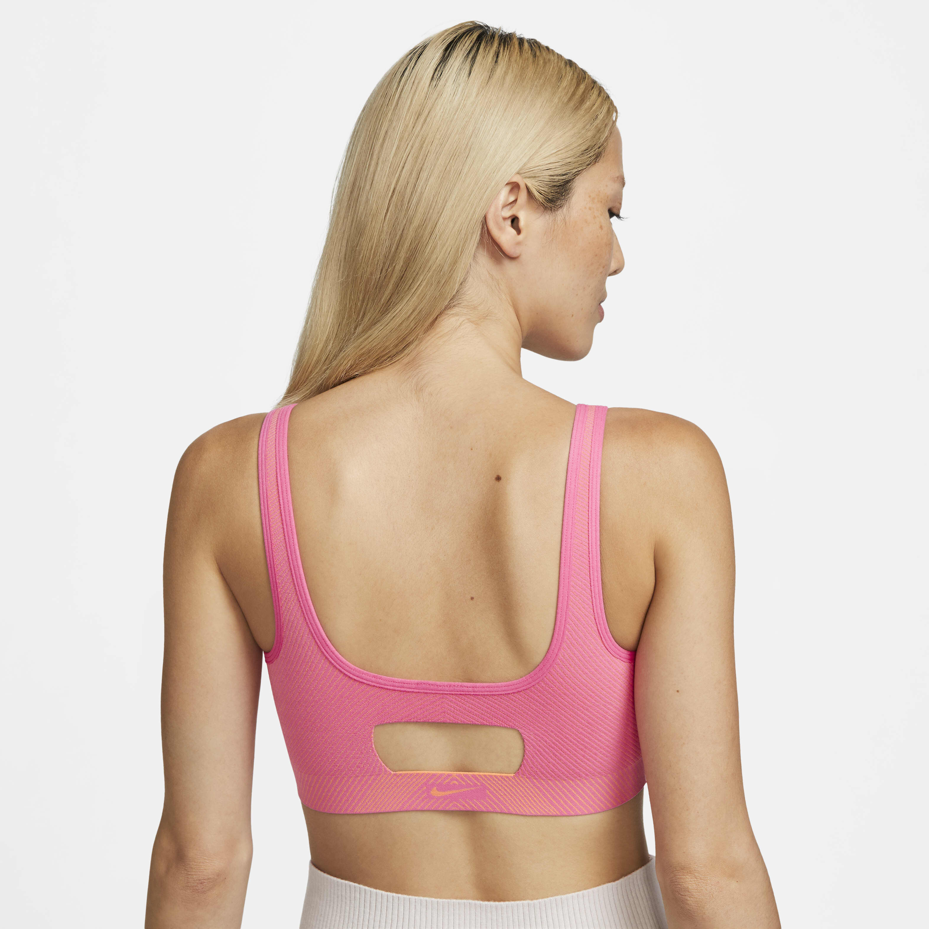 Buy Nike Yoga Dri FIT Indy Seamless Women s Light Support Non Padded Sports Bra Nike Saudi Official