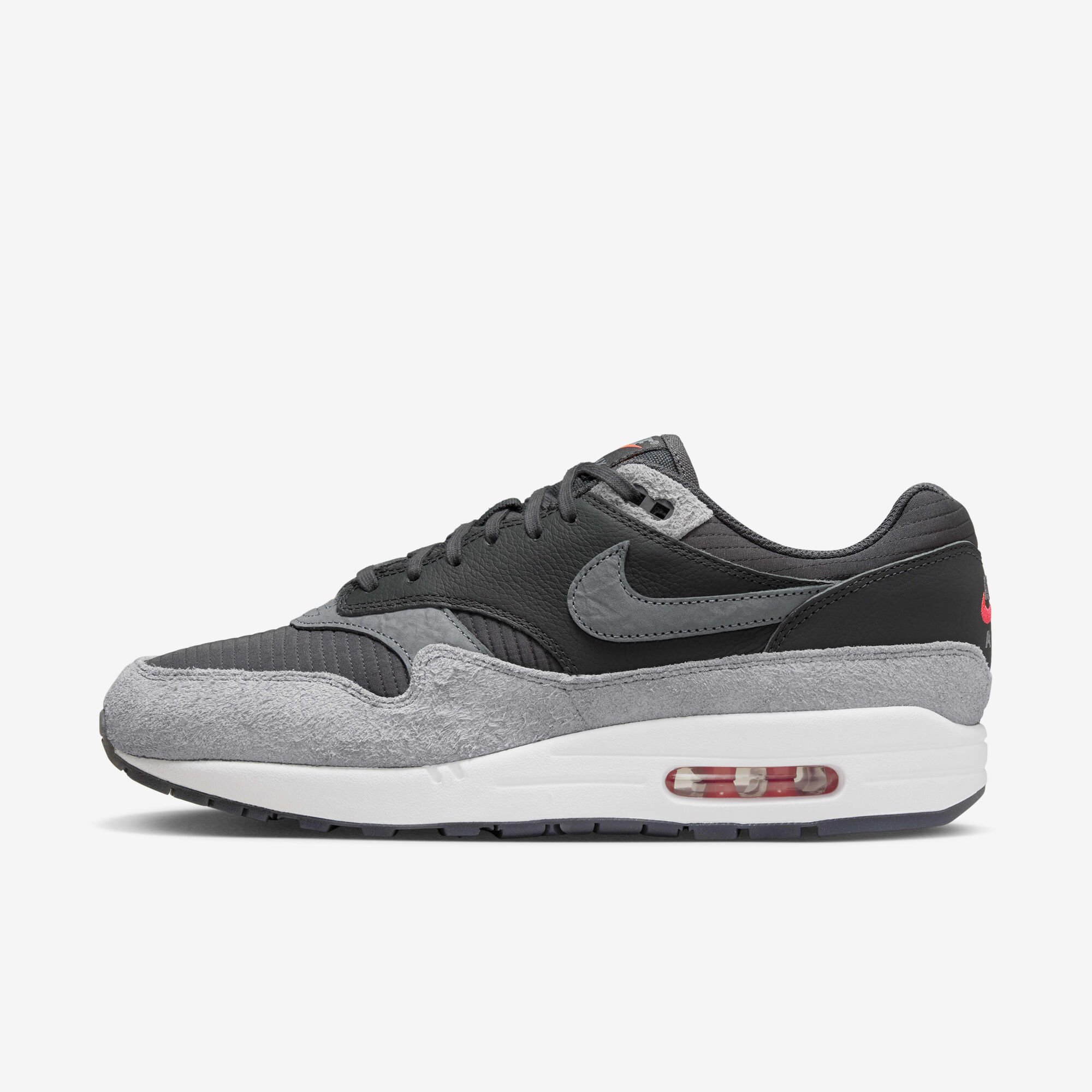 Buy Nike Air Max Premium Shoes Dark Smoke Grey/Flash Crimson