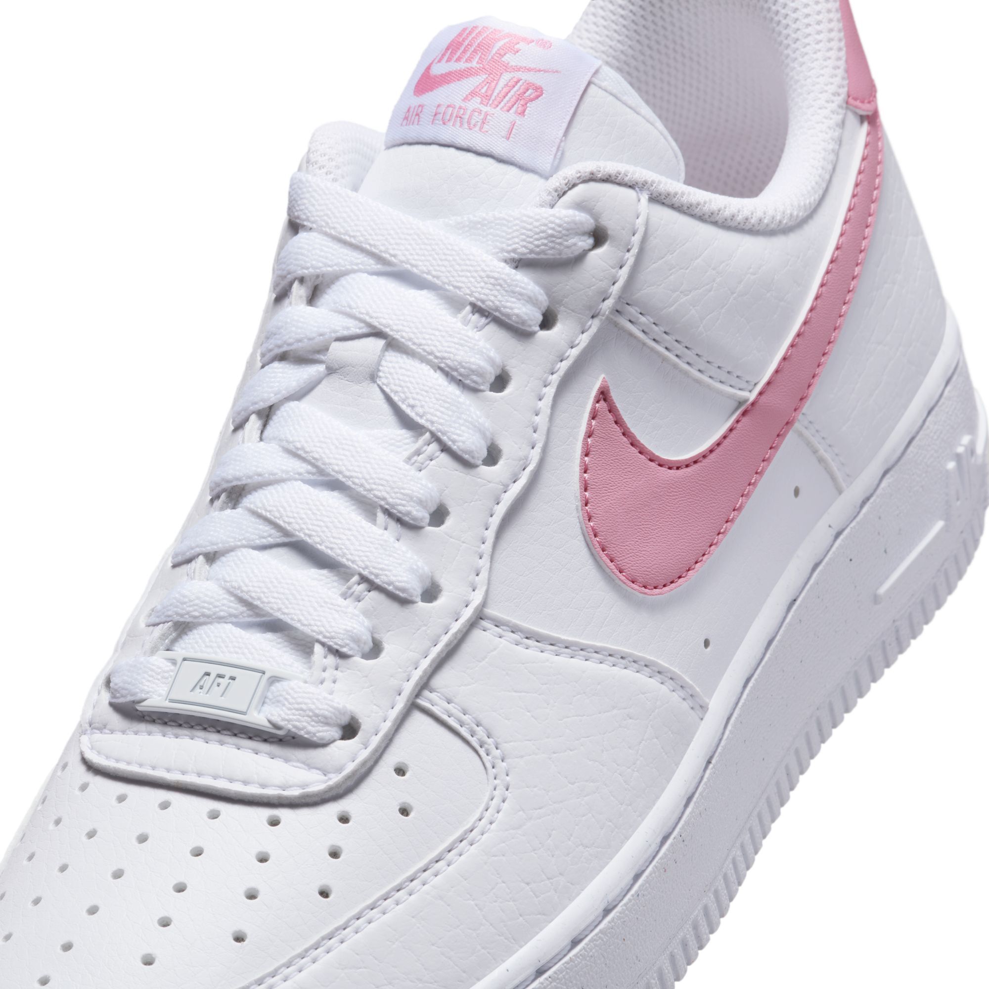 Pink Glaze Nike With Pink Tick White Air Force Pink Tick Deals