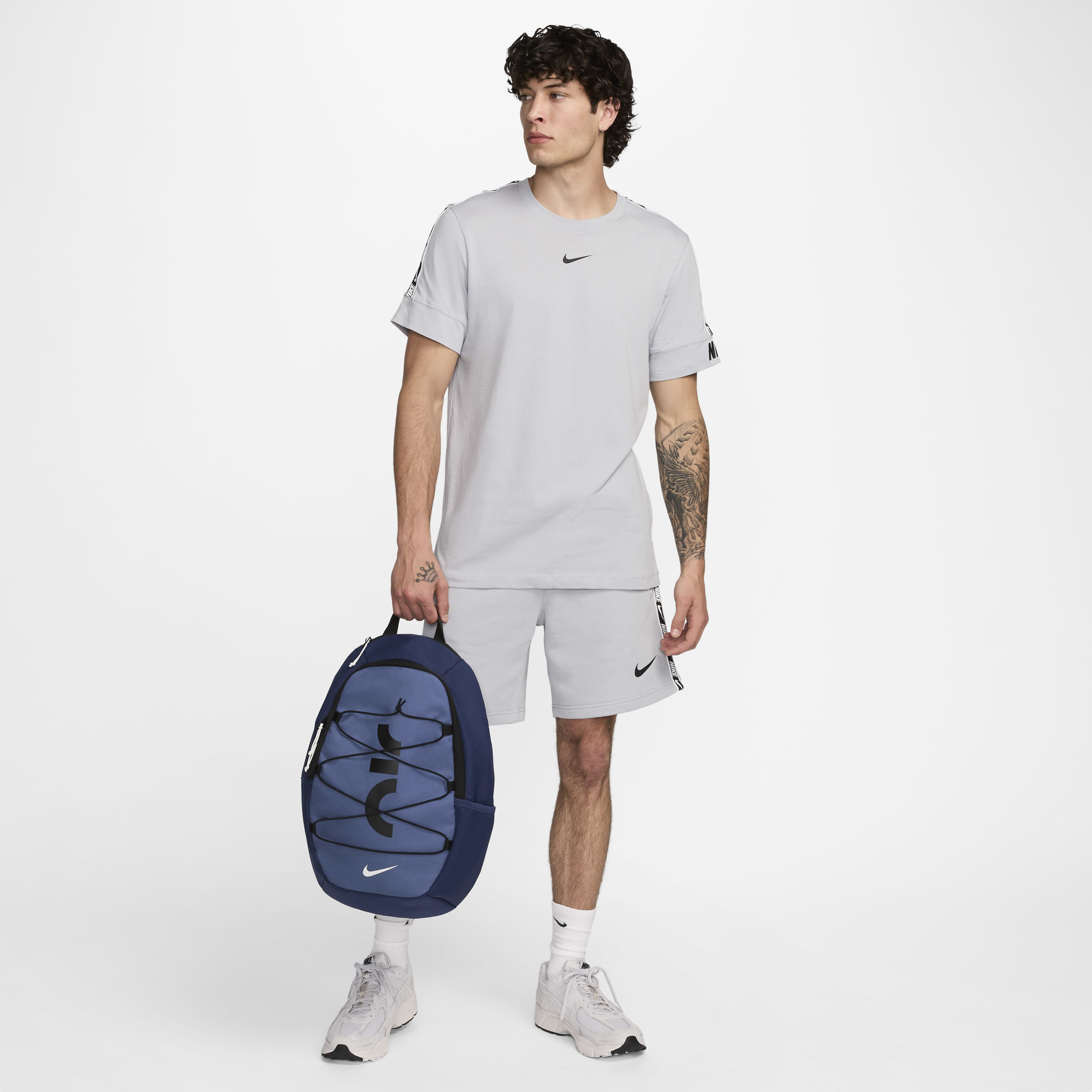 Buy Nike Air Backpack 21L Midnight Navy Diffused Blue Summit White Nike Saudi Official