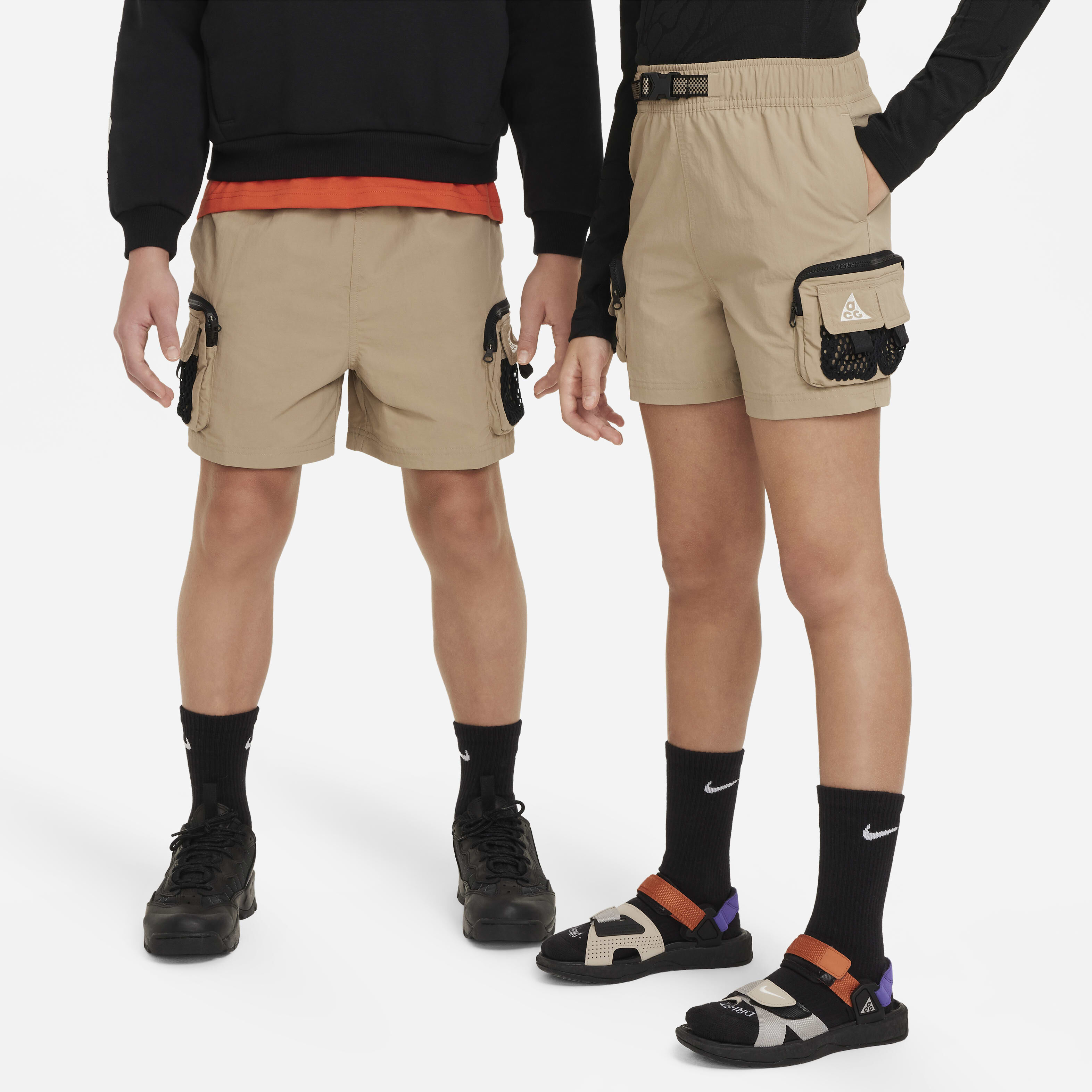 Buy Nike ACG Older Kids' Cargo Shorts - Khaki/Khaki/Black