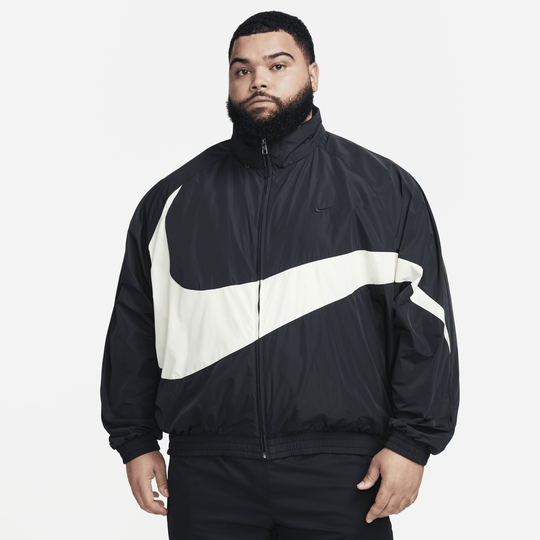 Nike swoosh long windrunner discount jacket
