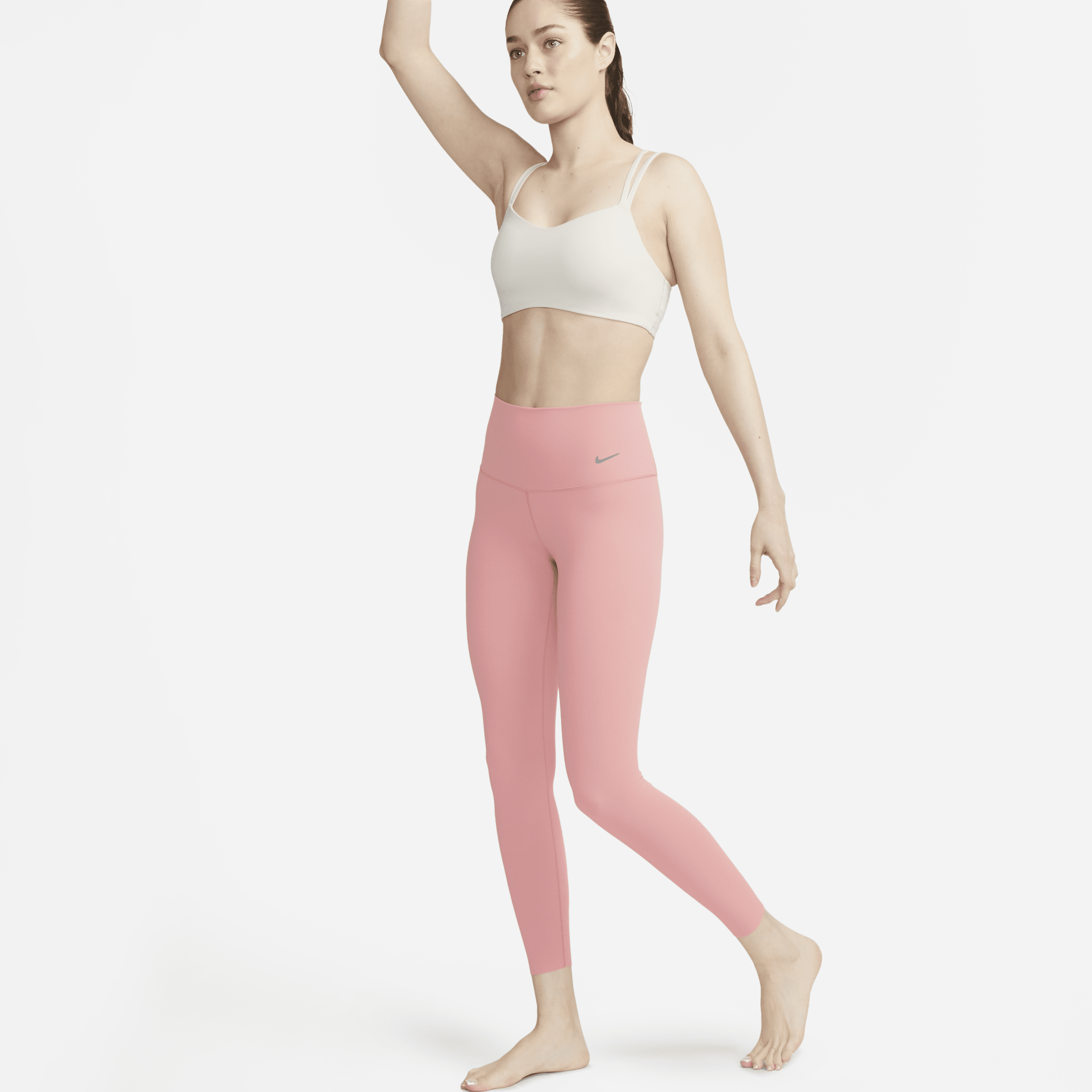 Shop Zenvy Women s Gentle Support High Waisted 7 8 Leggings Nike KSA