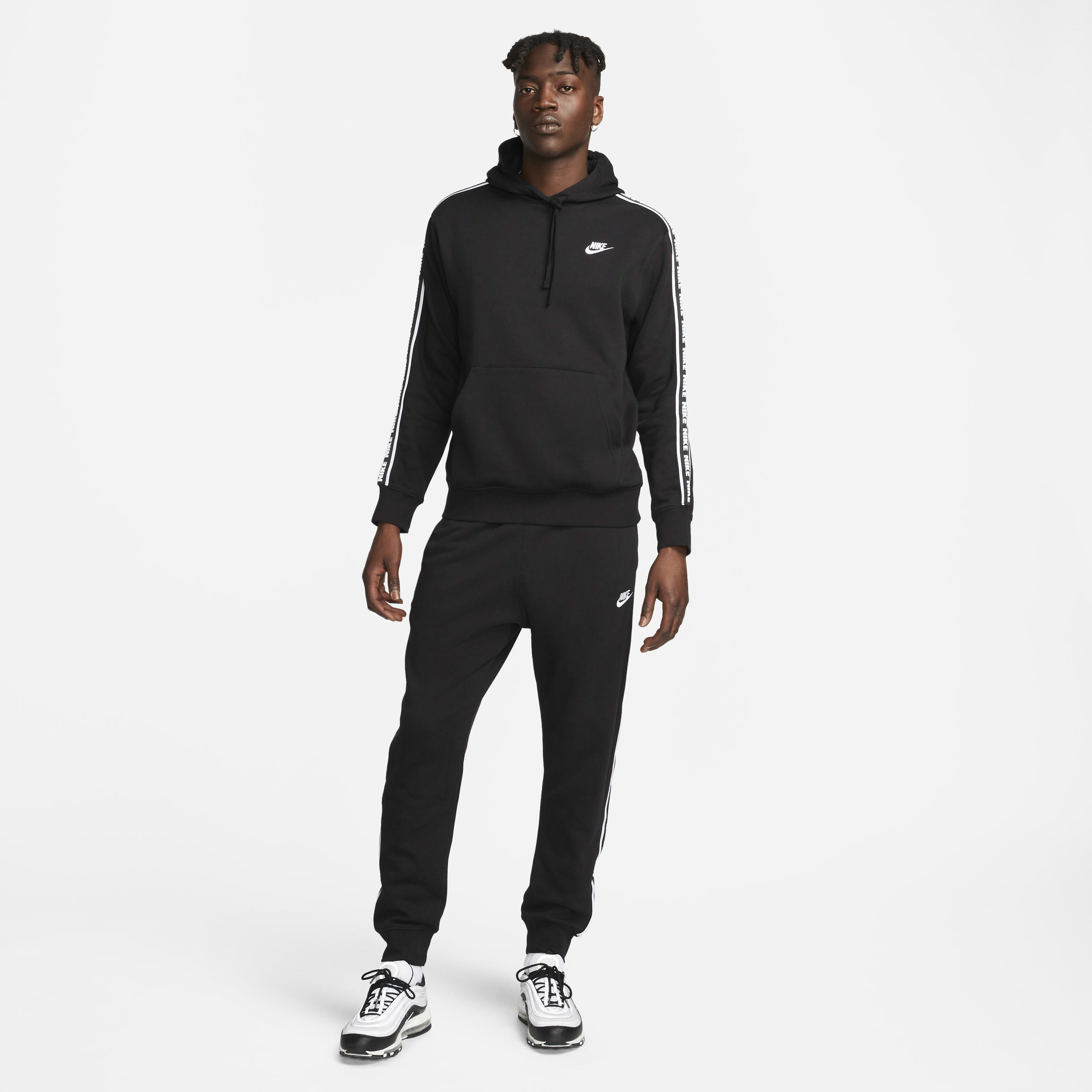 Nike hooded tracksuit discount