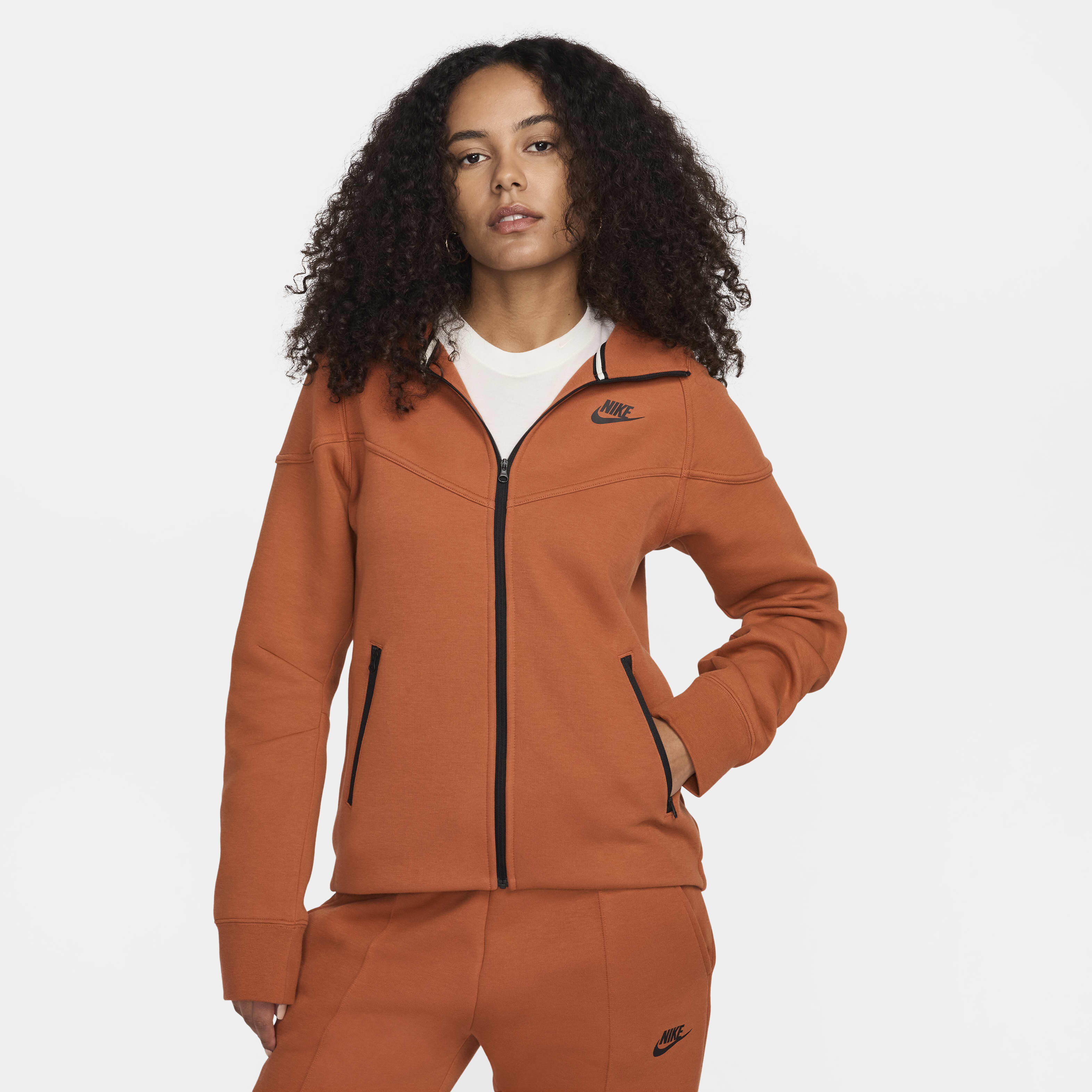 Nike tech fleece jacket red clearance