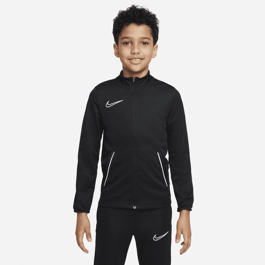 Black nike top slim fit tracksuit