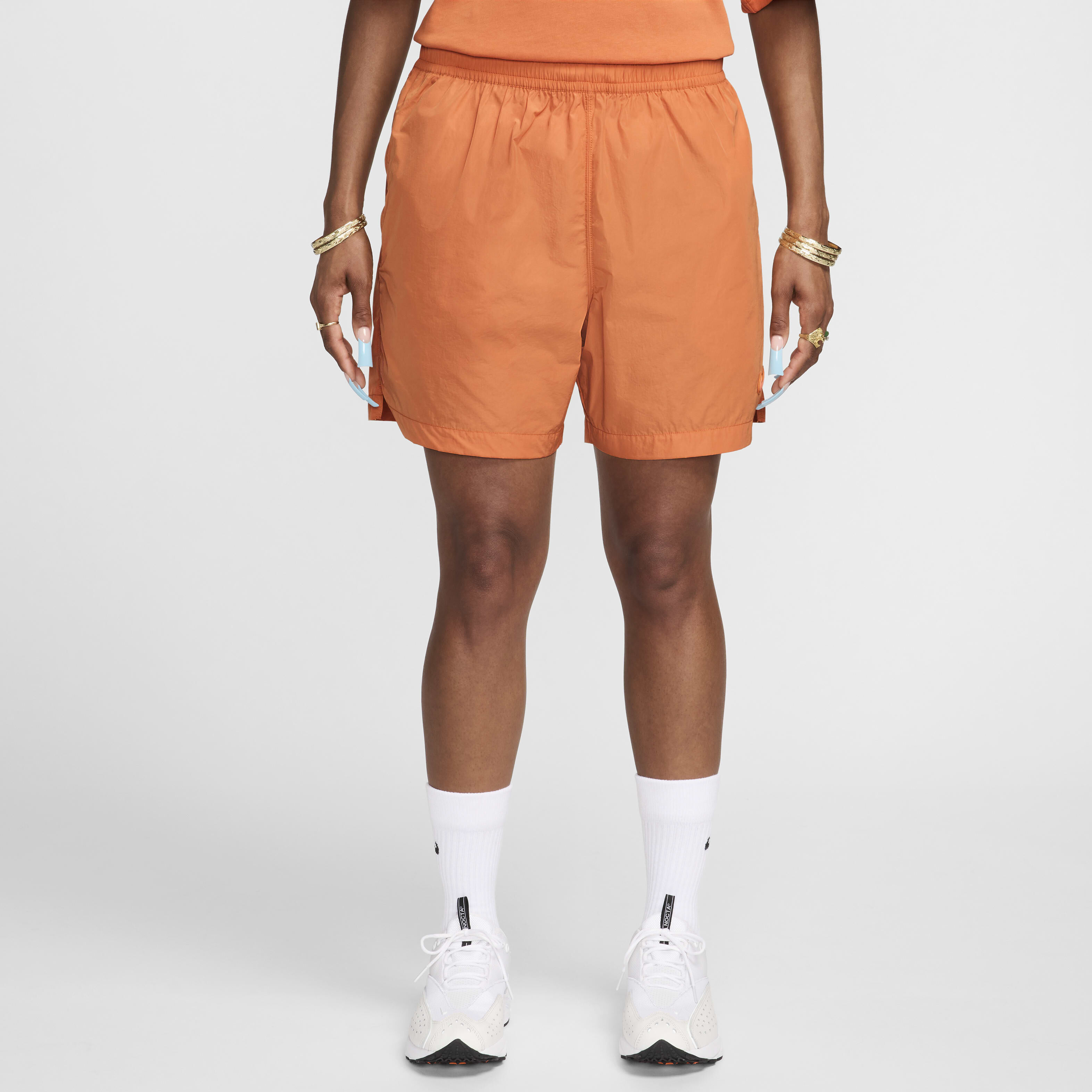 Buy NOCTA Cardinal Nylon Shorts - Hot Curry/Orange Trance/Orange Trance |  Nike Saudi Official