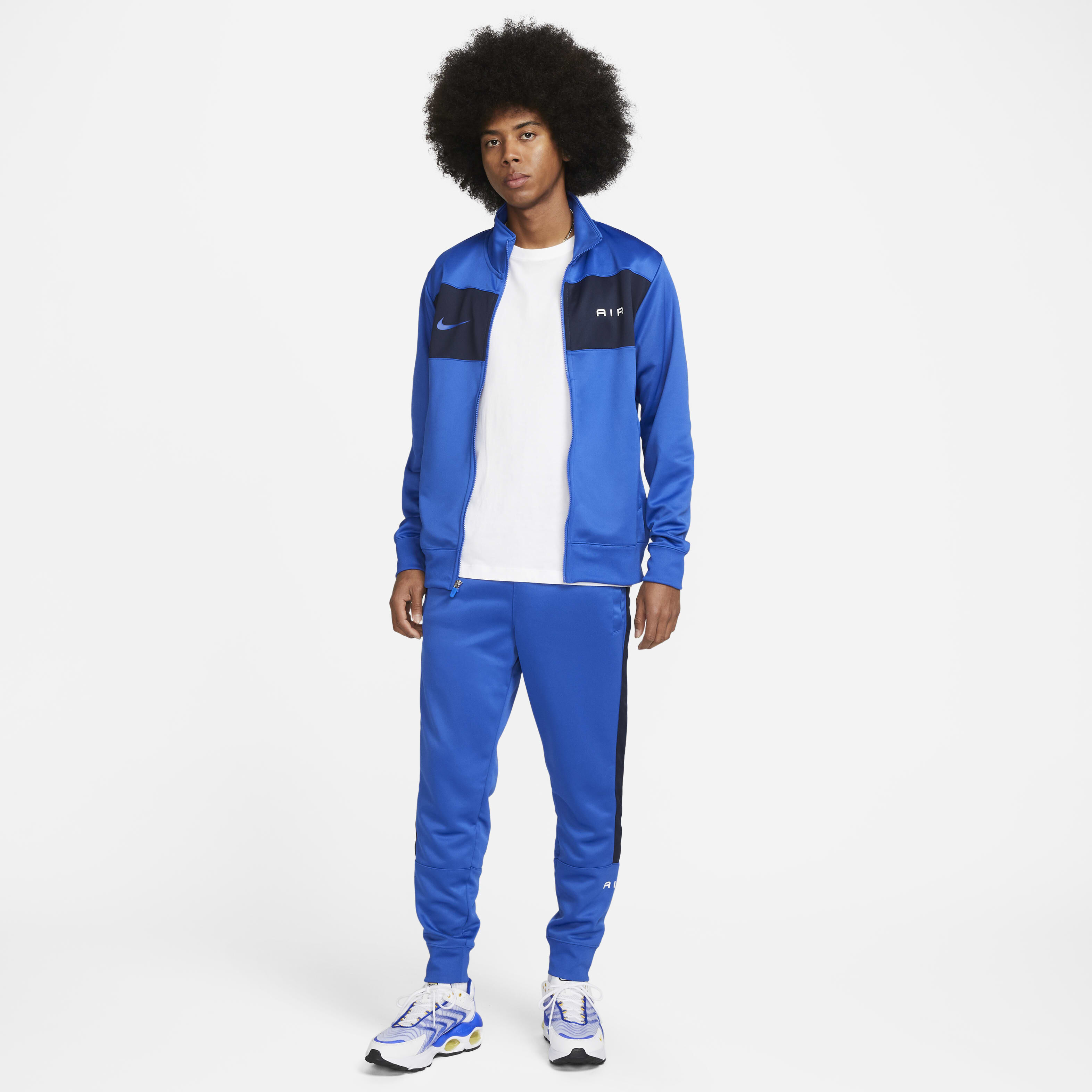 Mens nike air fleece tracksuit hot sale