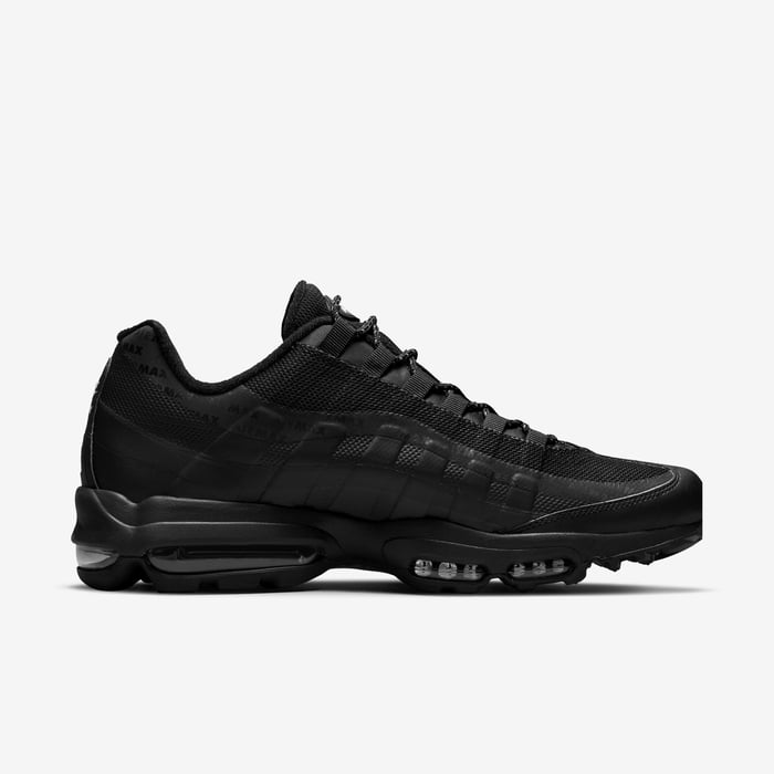 Buy Nike Air Max 95 Ultra Men's Shoe Black/Metallic Silver/White