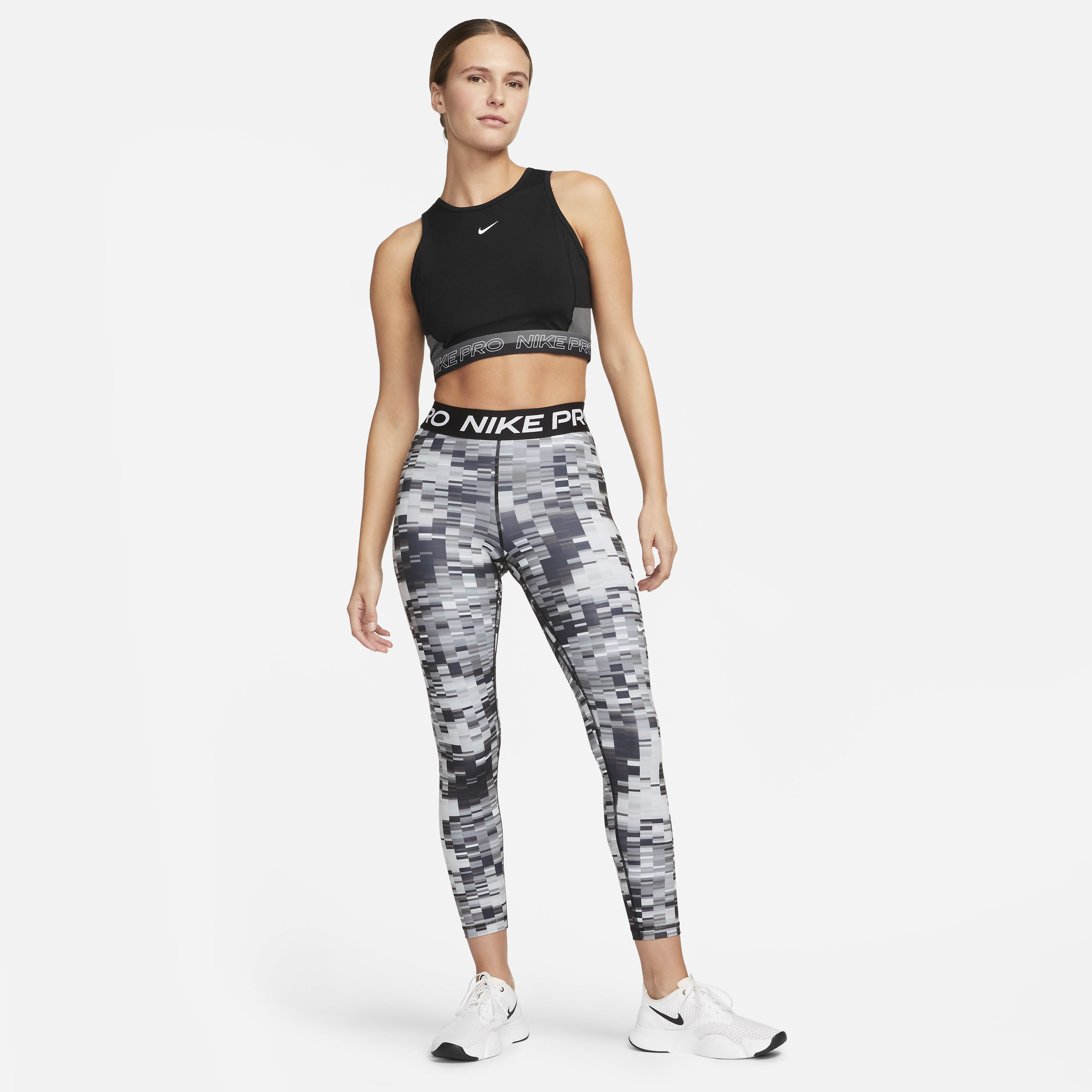 Nike allover print leggings top