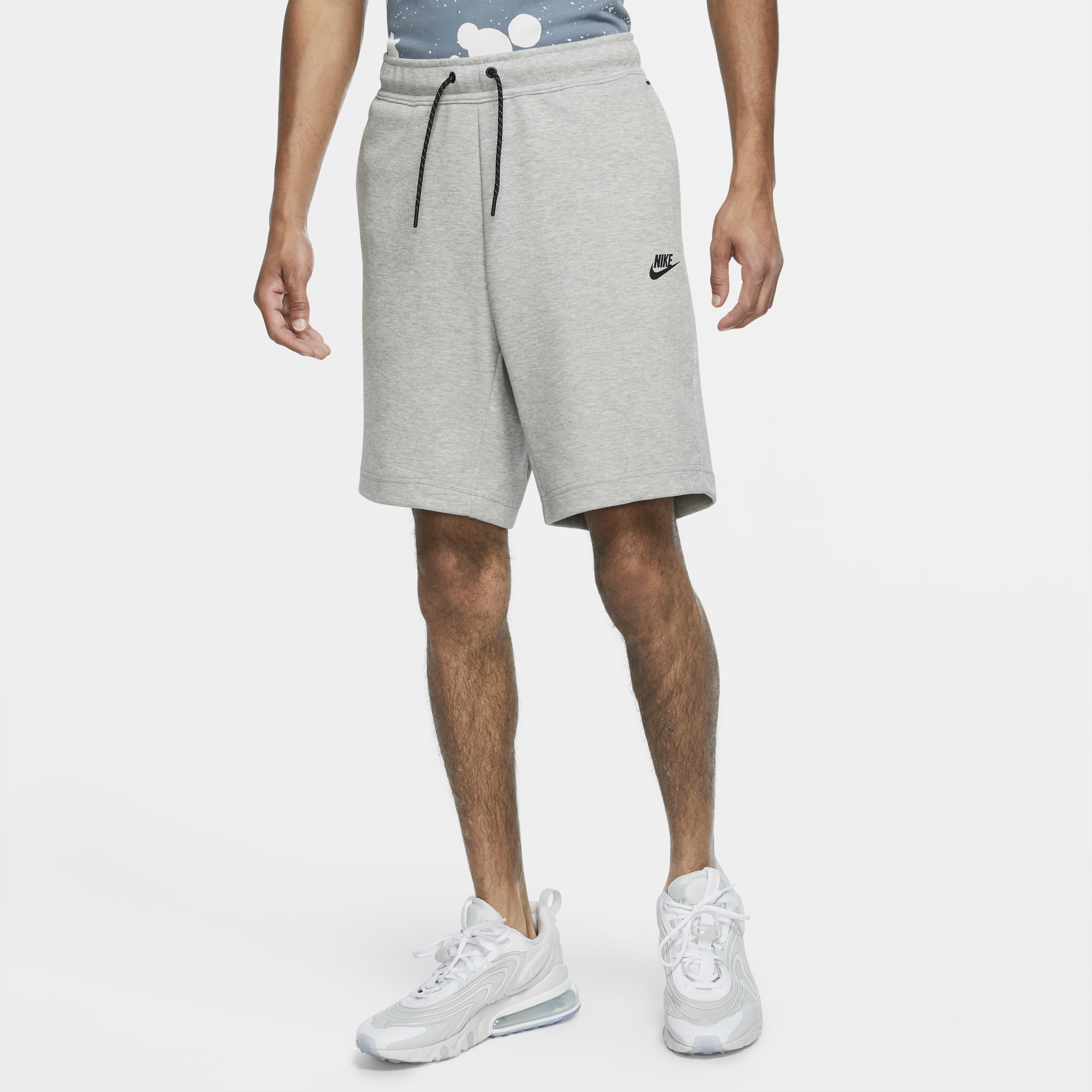 Nike tech fleece grey shorts new arrivals