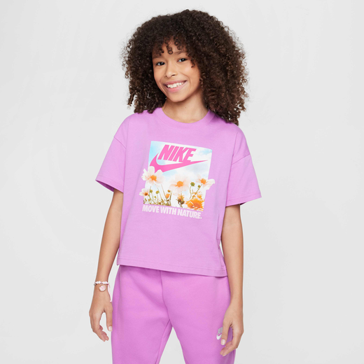 Kids' Short Sleeves Shirts Sale-Nike, Nike Sportswear, Older Kids' (Girls') T-Shirt
