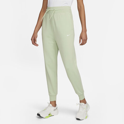 Modesty-Nike, Nike Dri-FIT One, Women's High-Waisted 7/8 French Terry Joggers Modesty-Nike, Nike Dri-FIT One, Women's High-Waisted 7/8 French Terry Joggers