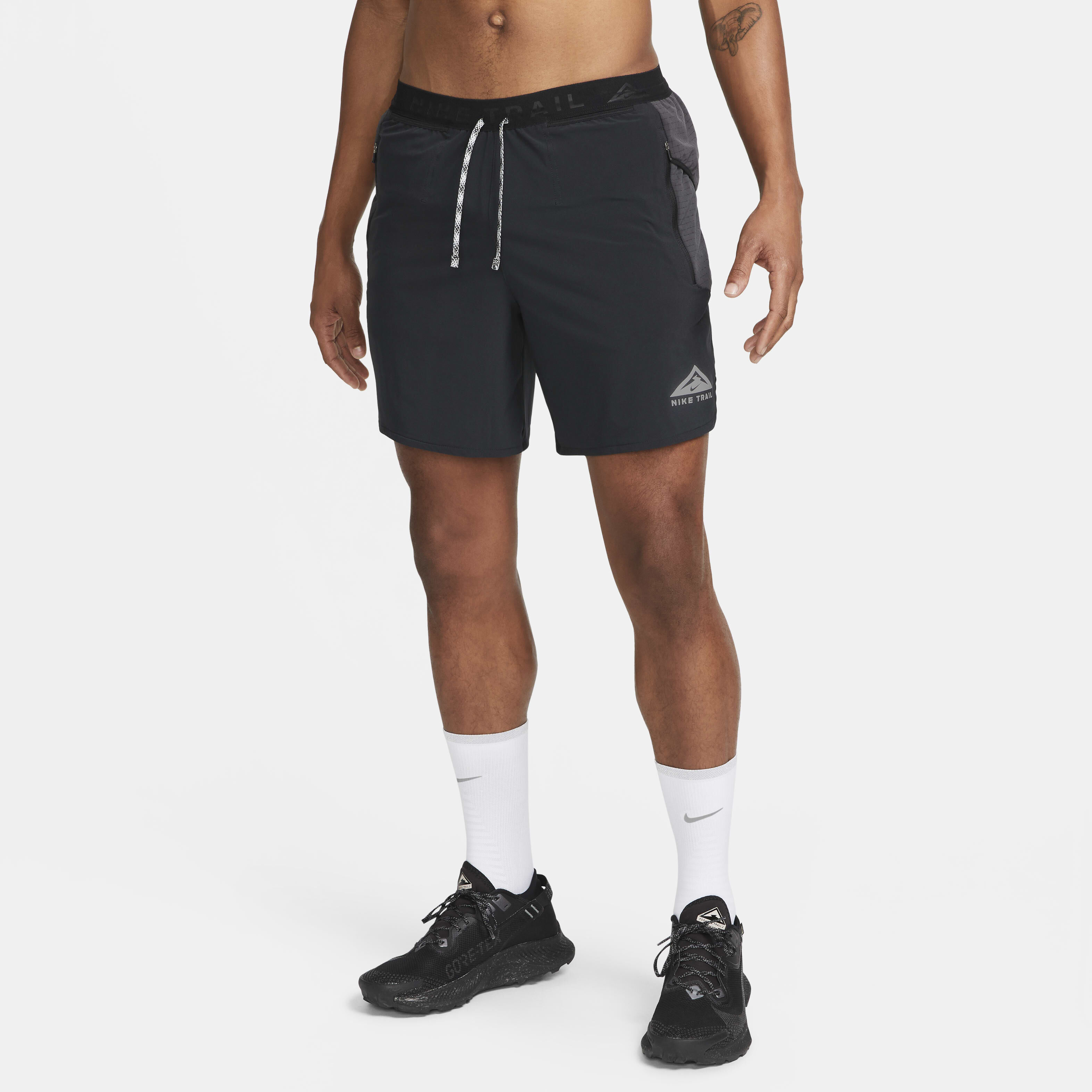 Buy Nike Trail Second Sunrise Men s Dri FIT 18cm approx. Brief Lined Running Shorts Nike Saudi Official