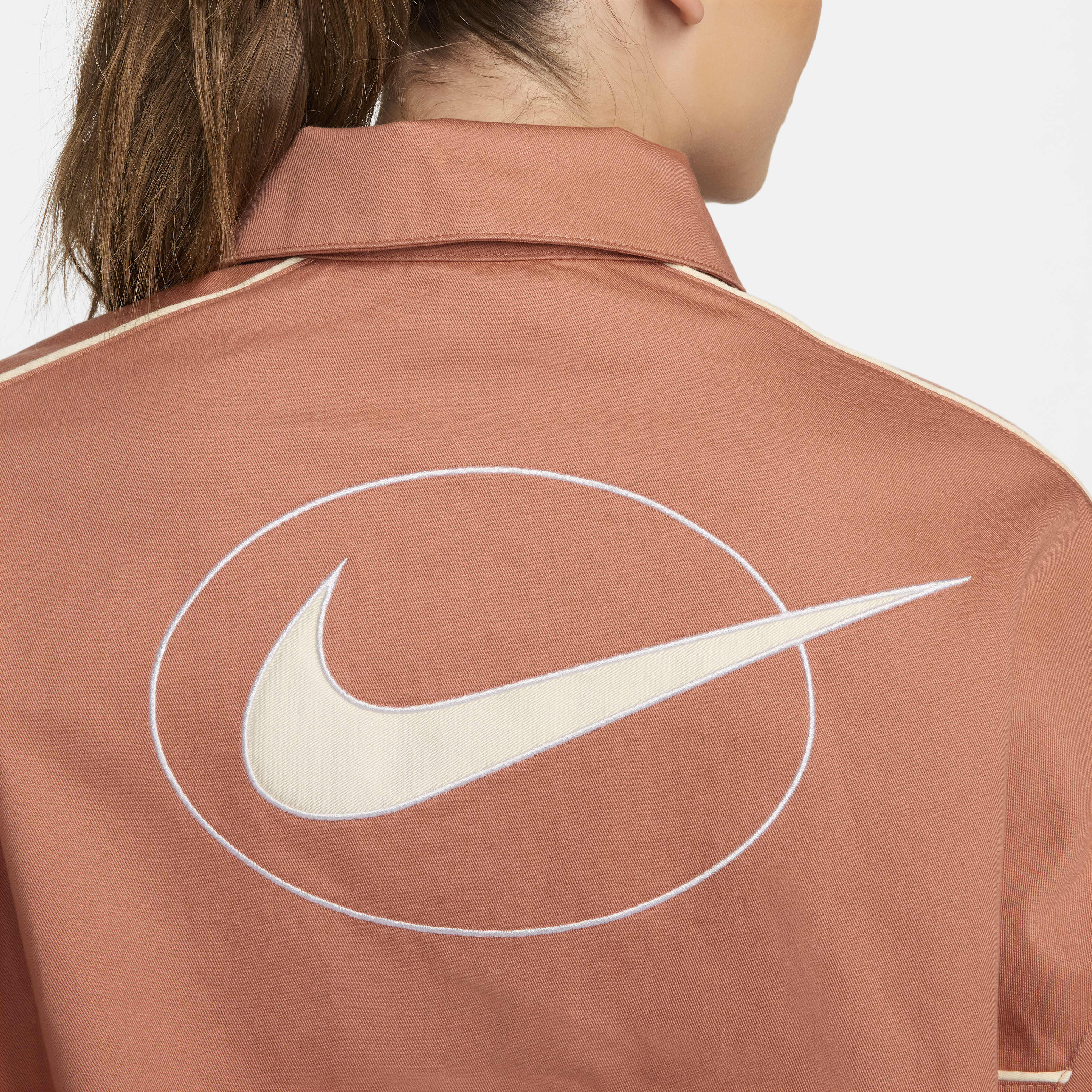 Peach nike jacket store