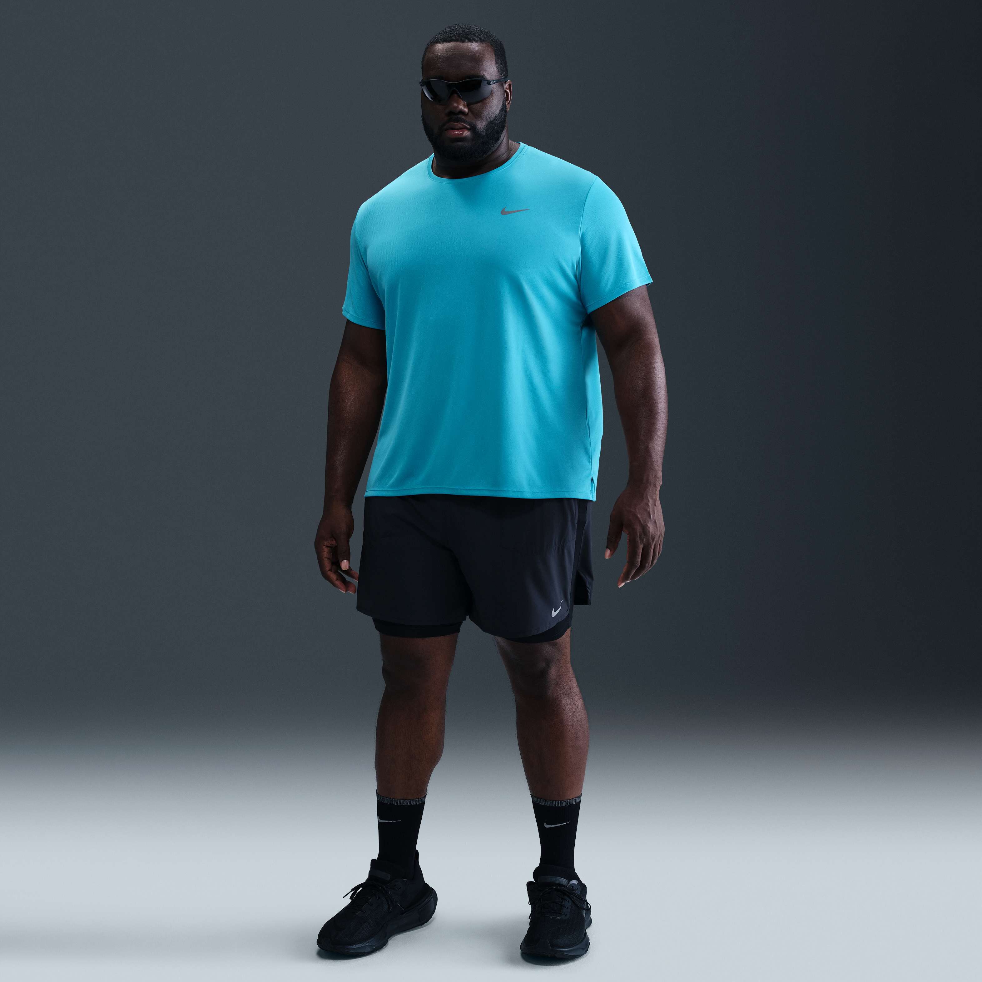 Buy Nike Miler Men's Dri-FIT UV Short-Sleeve Running Top