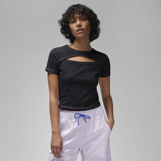 T-Shirts & Tops-JRDN, Jordan Sport, Women's Keyhole Top