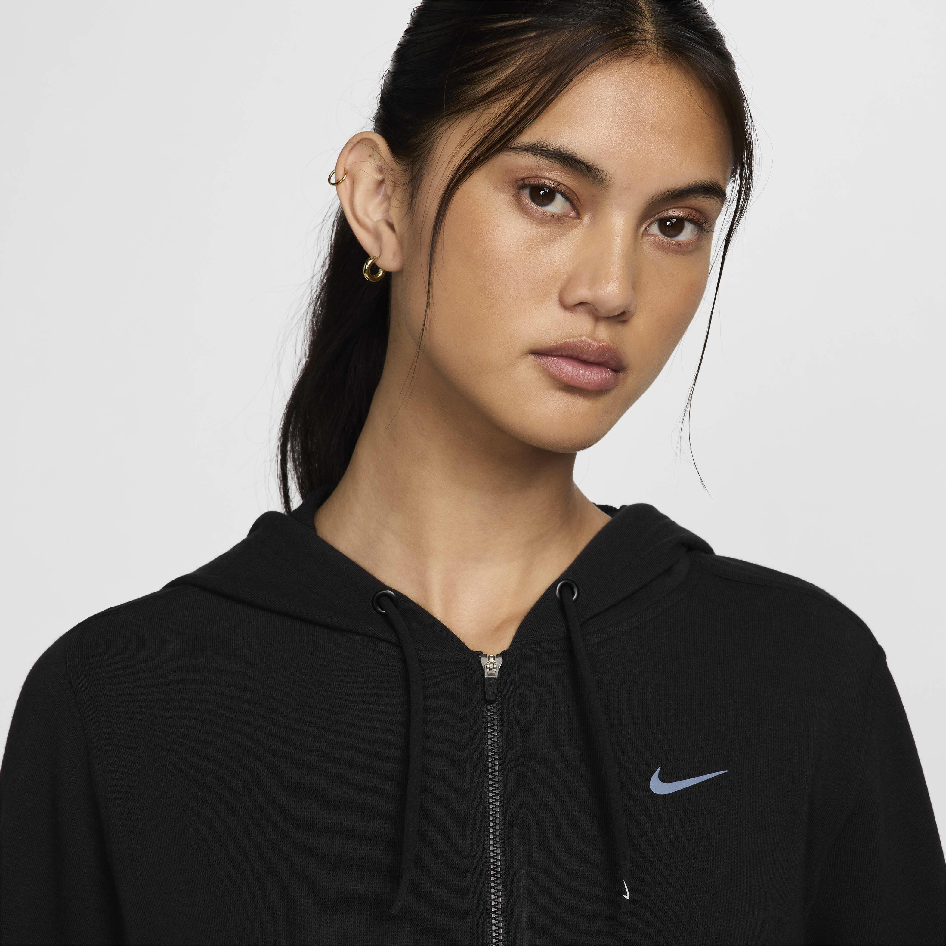 Buy Nike Dri FIT One Women s Full Zip French Terry Hoodie Nike Saudi Official