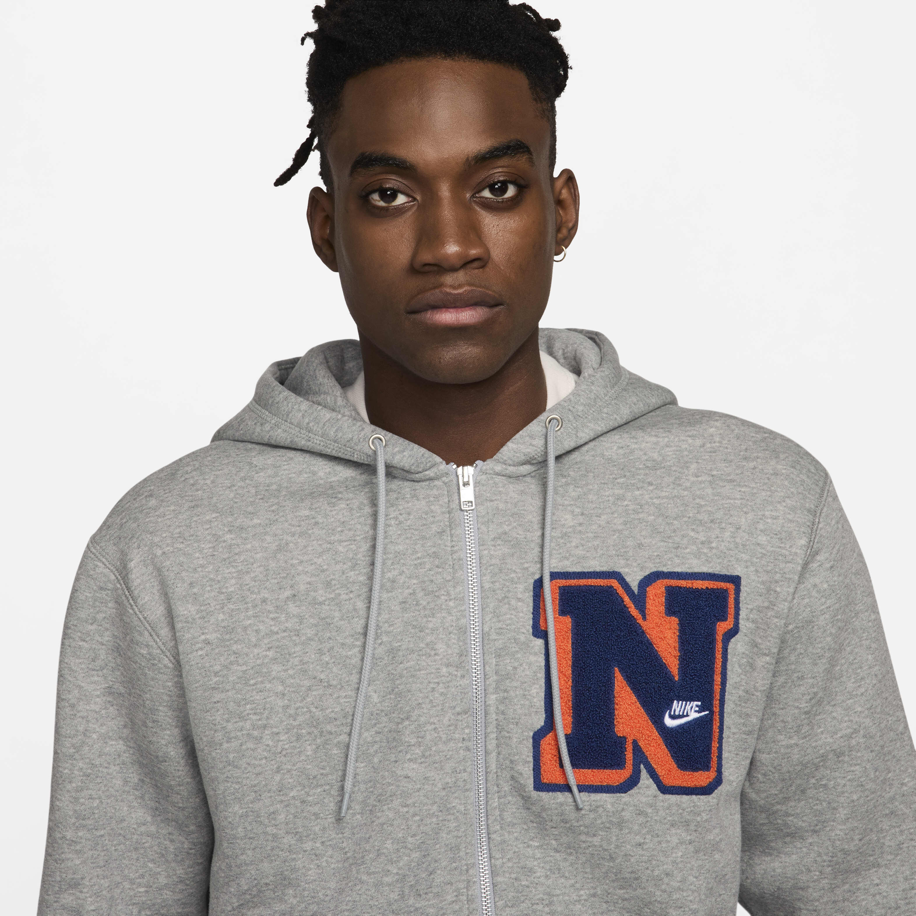 Buy Nike Club Fleece Men s Full Zip Hoodie Nike Saudi Official