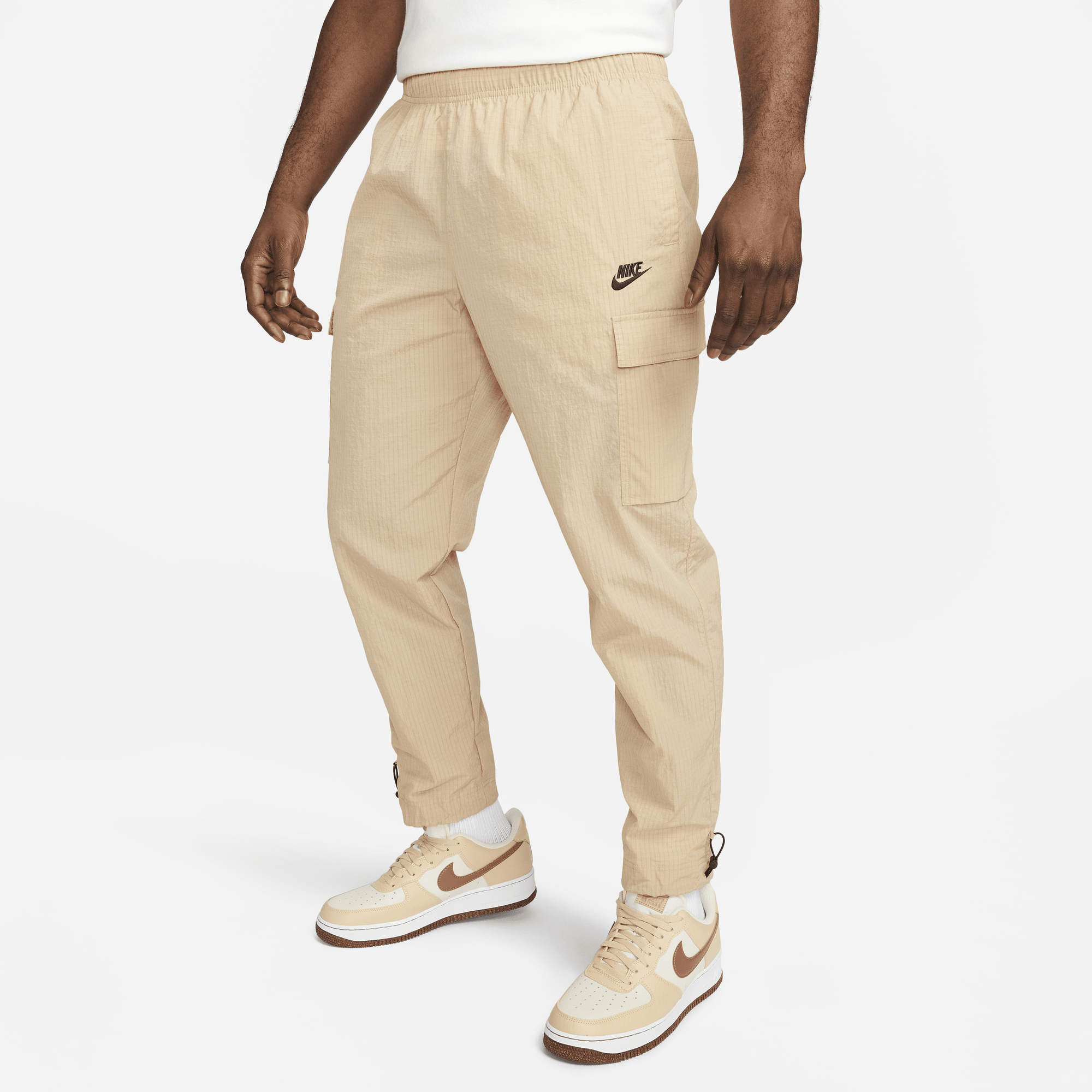 Nike Sportswear Repeat Mens Woven Pants Beige, £33.00