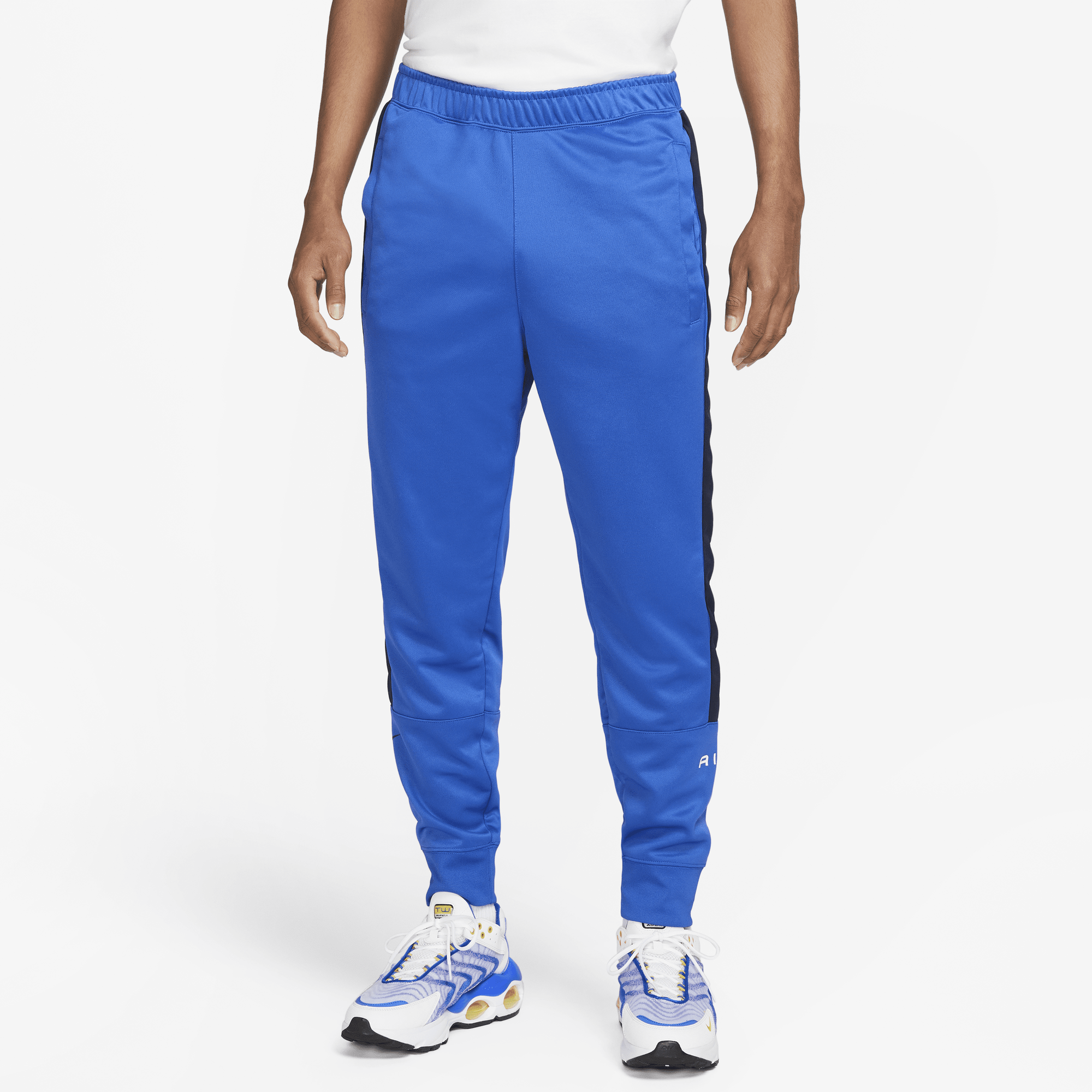Royal blue shop nike track pants