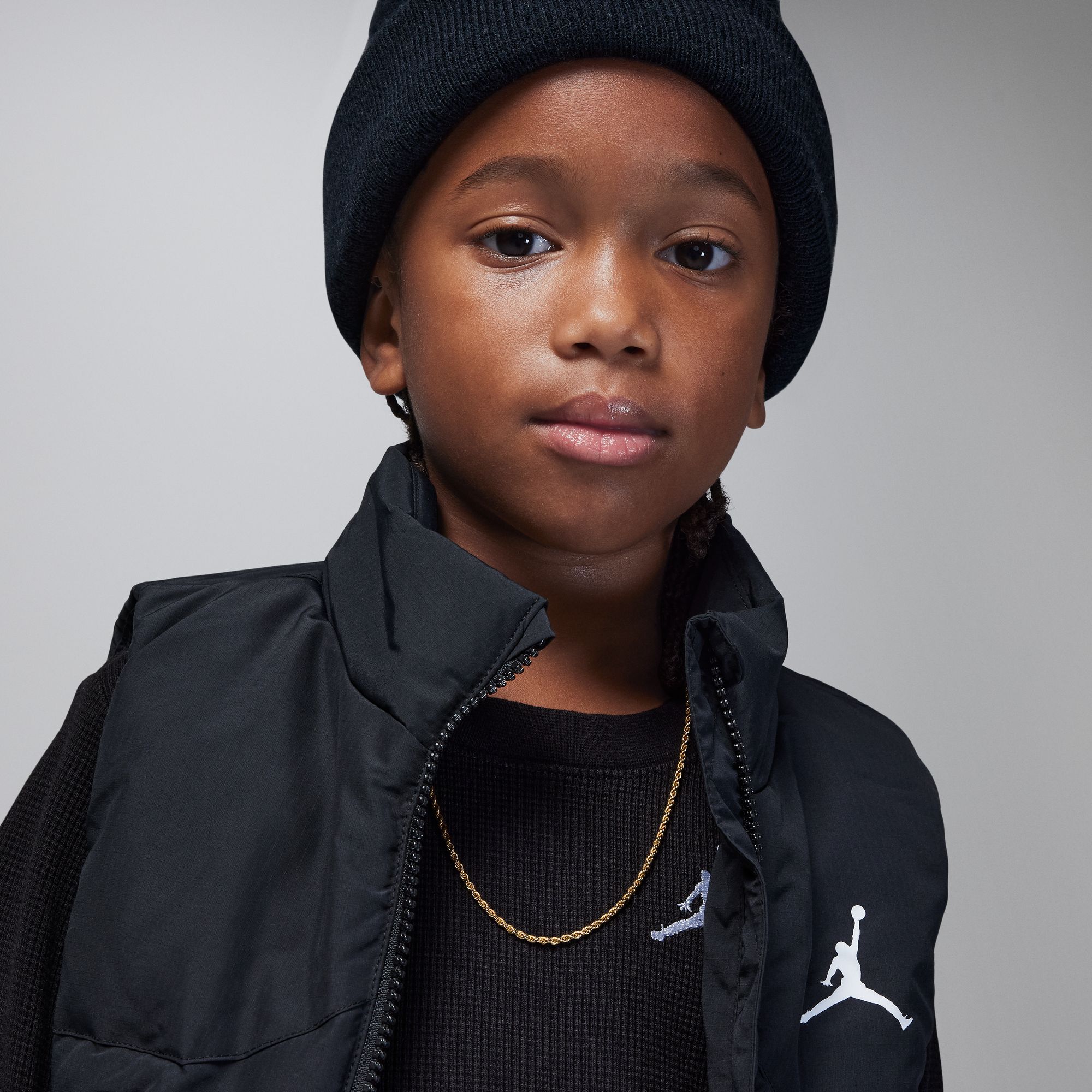 تيشيرت جوردن MJ ايسنشالز وافل نت بأكمام طويلة image number 1