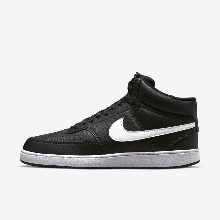 Buy Nike Court Vision Mid Next Nature Men's Shoes Black/Black