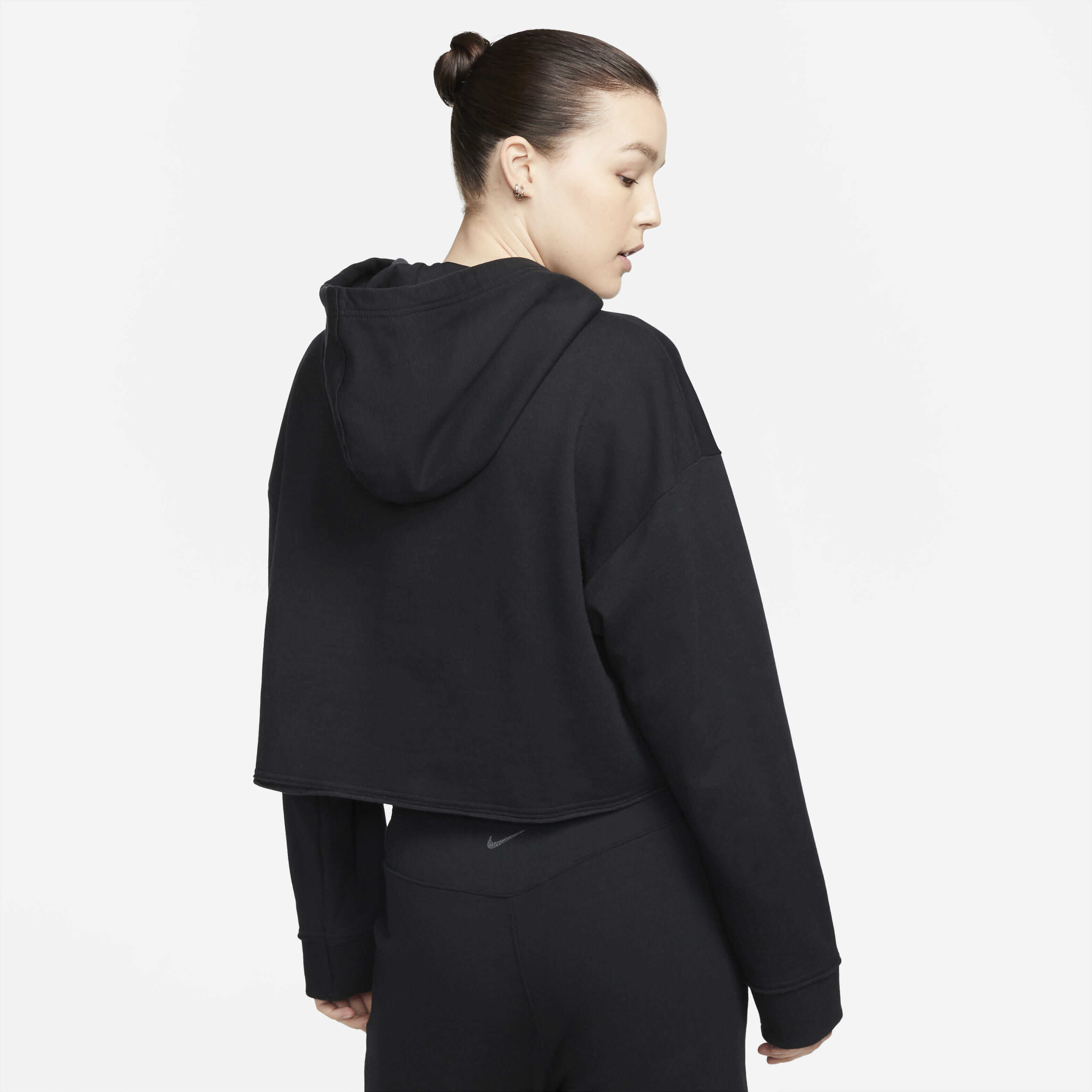 Nike yoga luxe cropped hoodie outlet