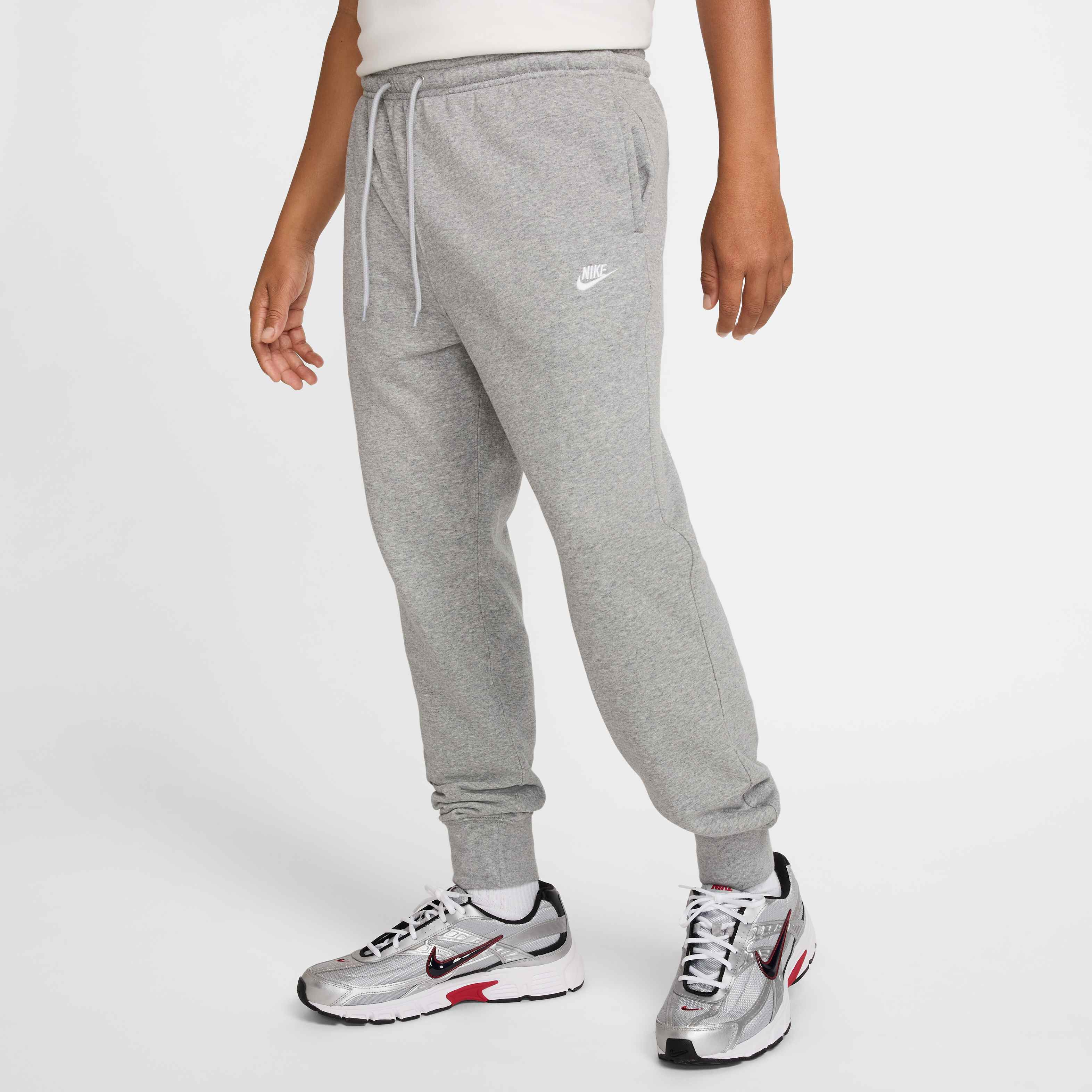 Buy Nike Club Men's French Terry Joggers - Dark Grey Heather