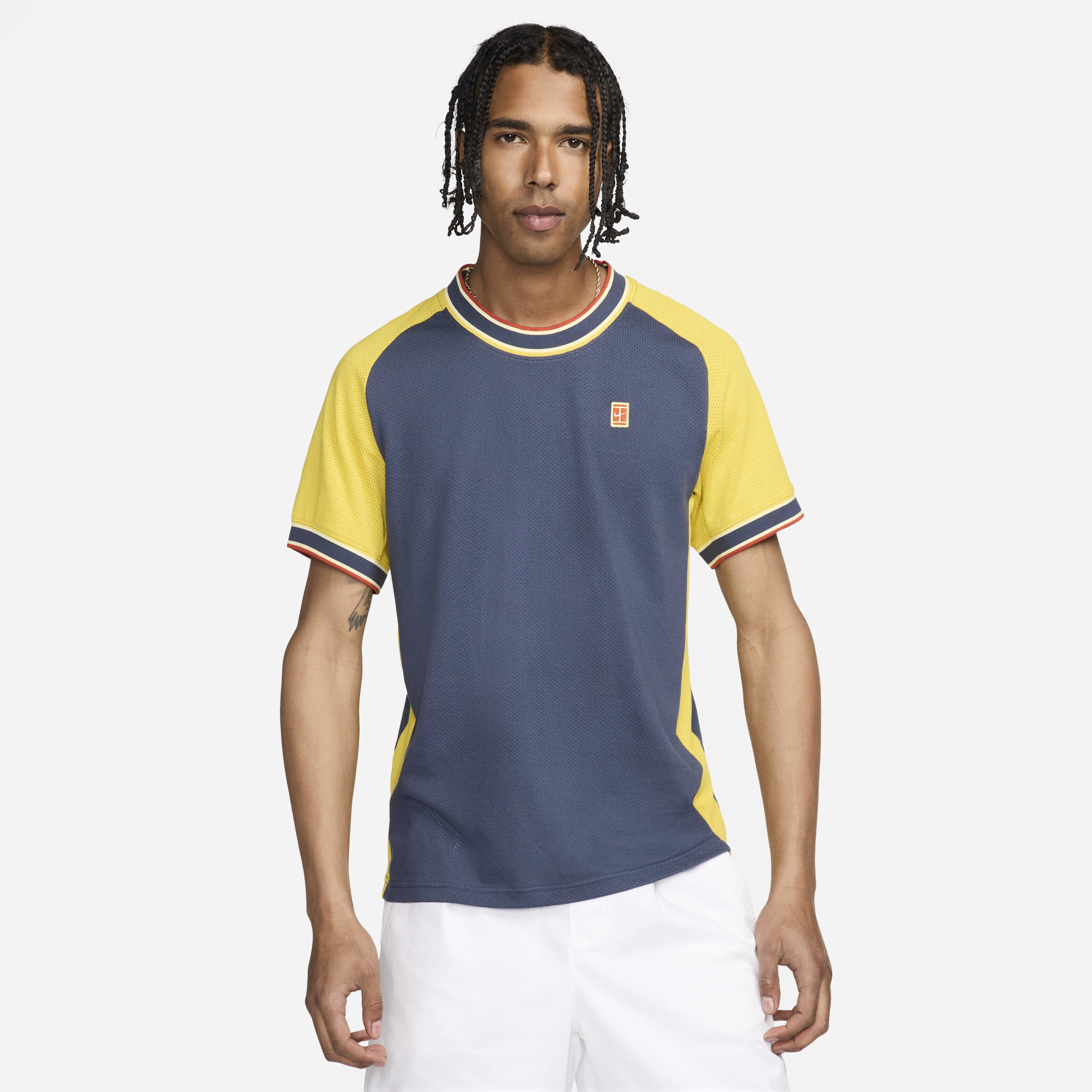 Nike court heritage t shirt hotsell