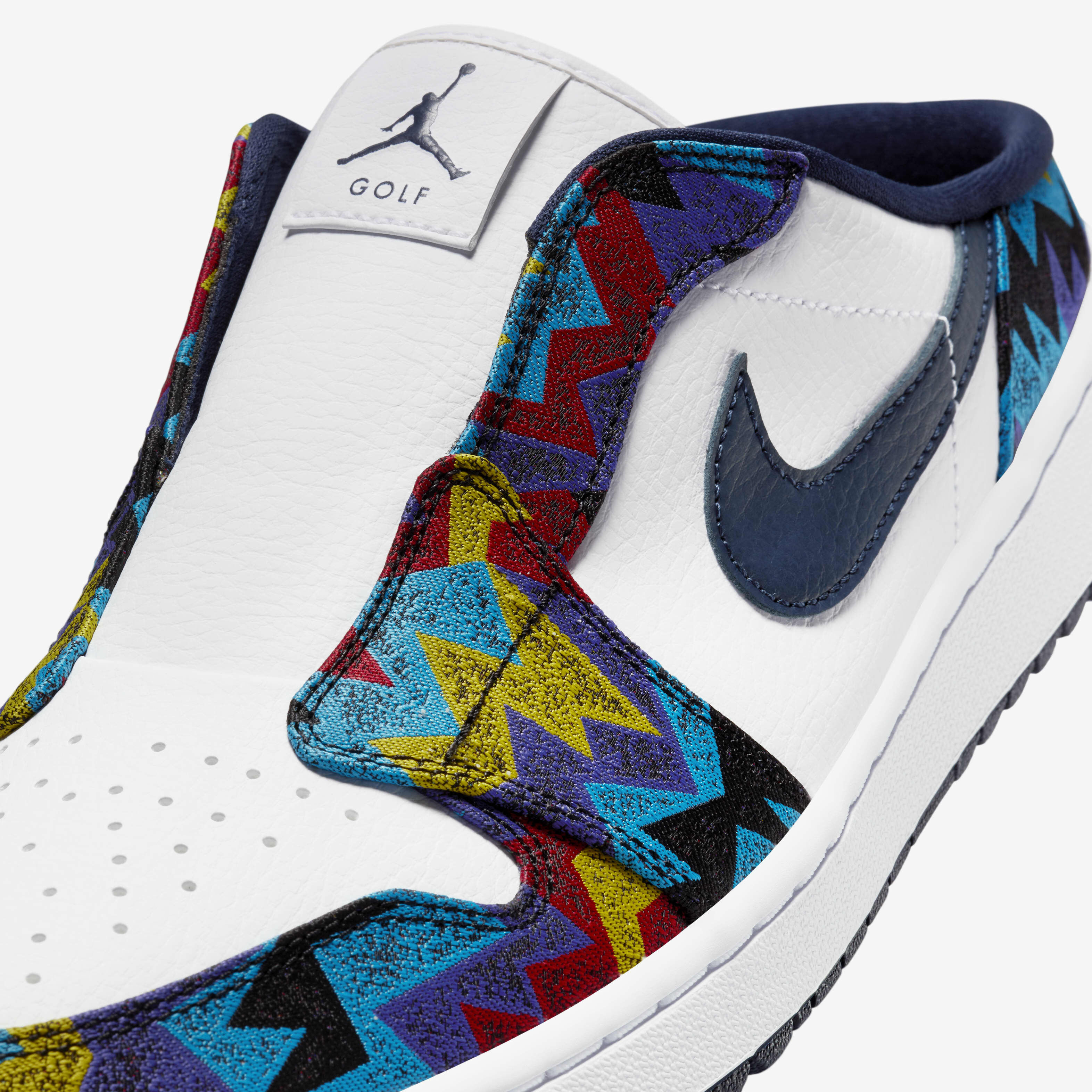 ◆Nike◆ Air Jordan Mule Golf Shoes FJ1214-004 Air Jordan Mule Golf Shoes (FJ1214-001, Black/White/Varsity
