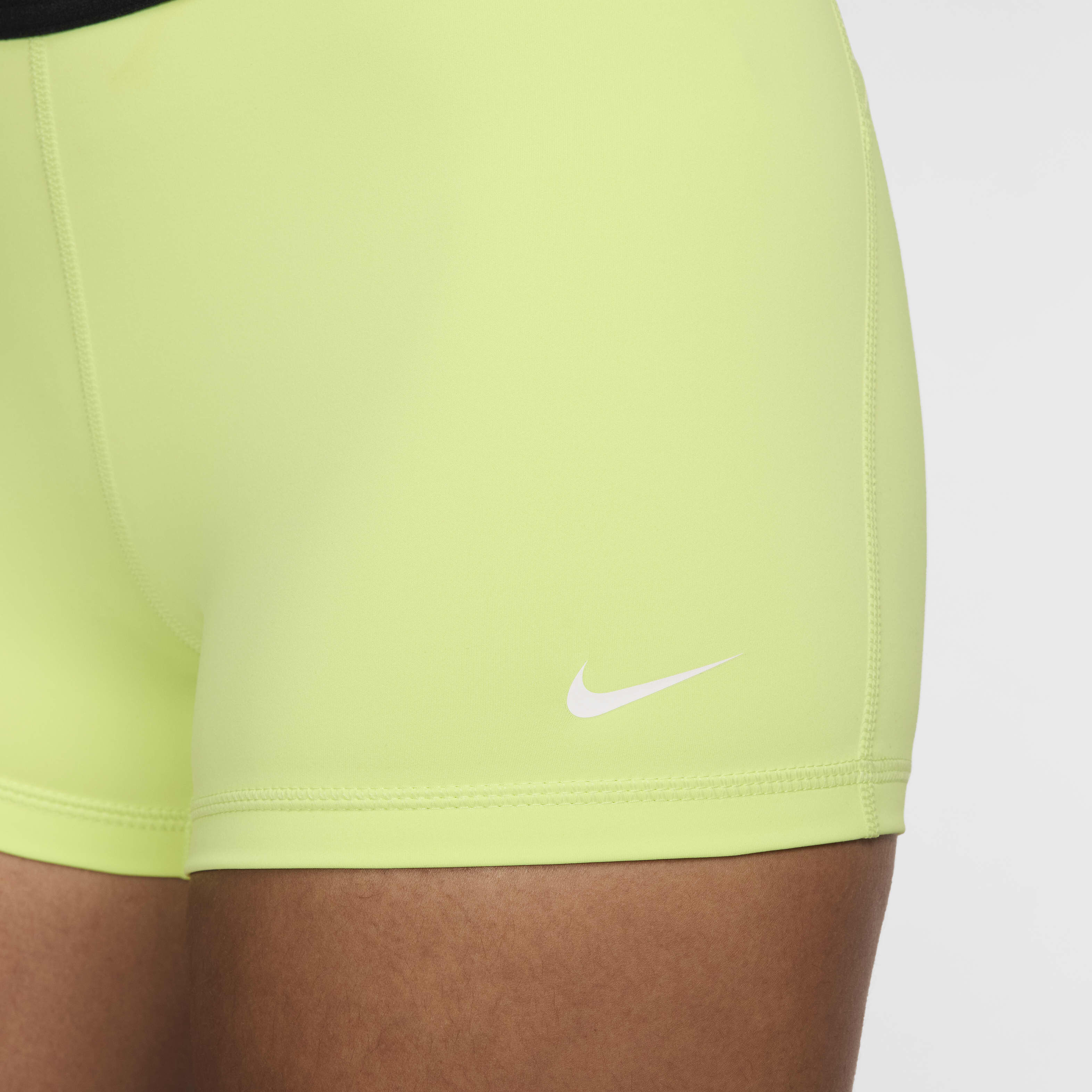 Buy Nike Pro Women s 8cm approx. Shorts Light Lemon Twist Nike Saudi Official