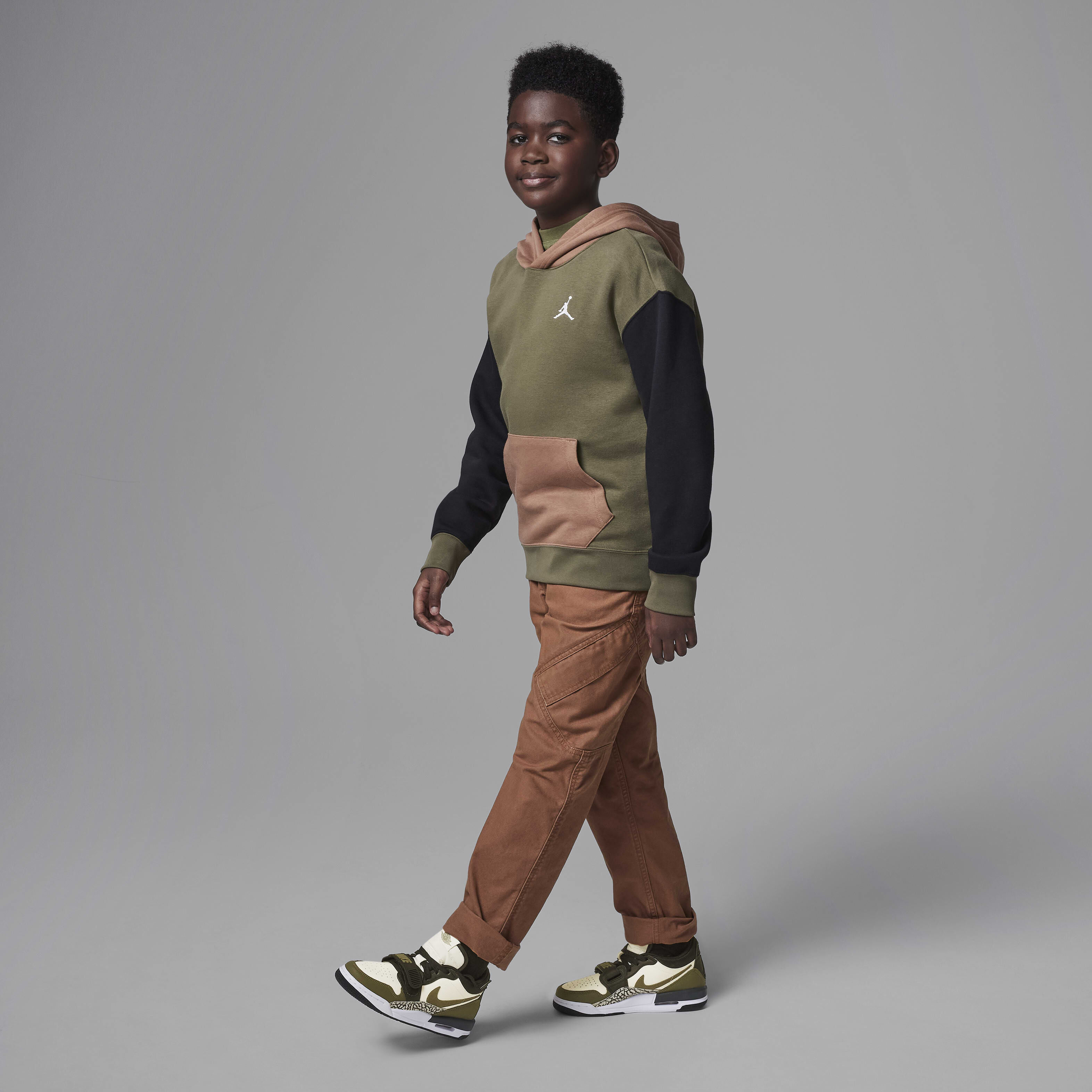 Buy Air Jordan Legacy 312 Low Older Kids Shoe Sail Black Wolf Grey Medium Olive Nike Saudi Official