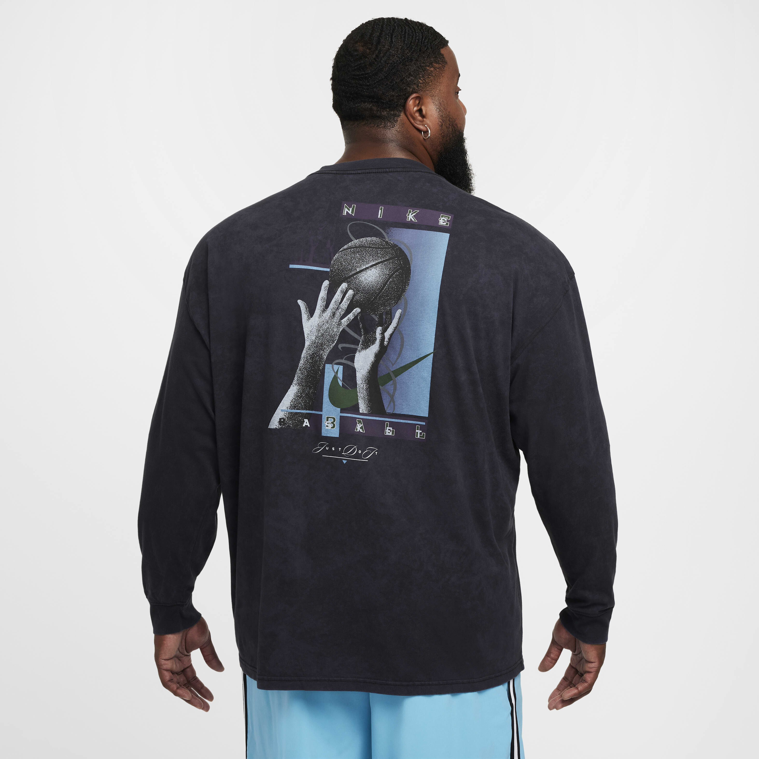 人気商品・限定商品ばかりの「超得 半額福袋」が販売開始 Basketball Long-Sleeve Max90 Men's Nike Buy T-Shirt Black - Clothing
