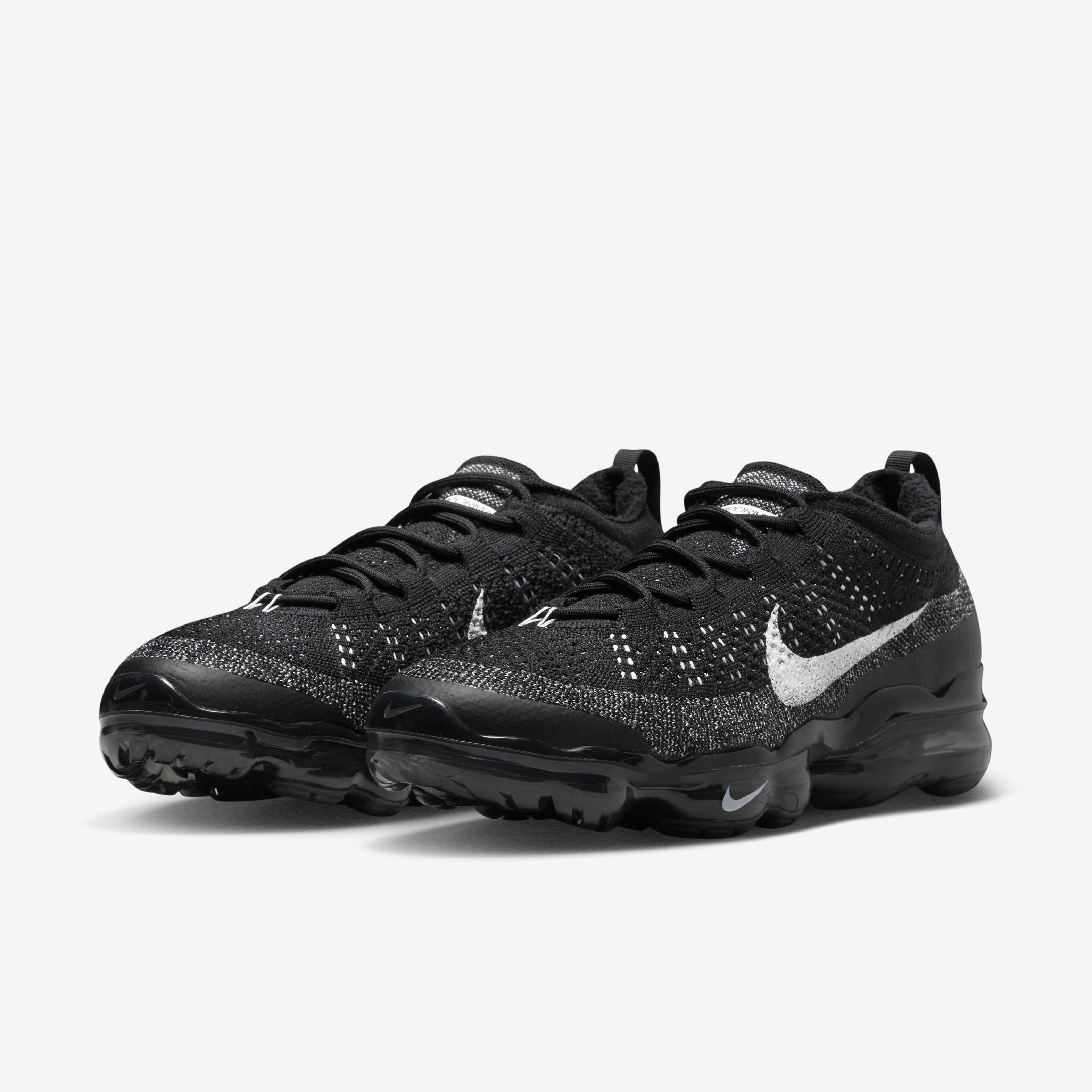 Buy Nike Air VaporMax 2023 Flyknit Men s Shoes Black White Black White Nike Saudi Official