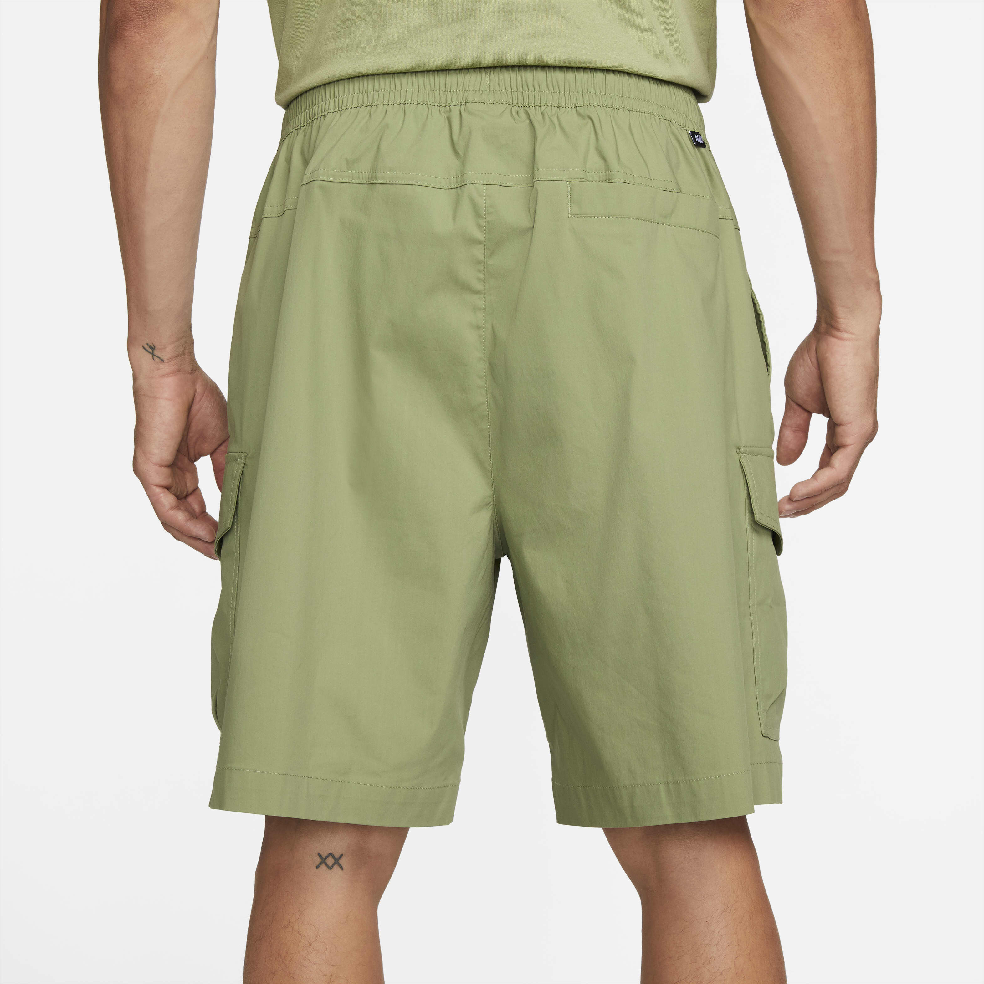 Buy Nike Sportswear Sport Essentials Men s Woven Unlined Utility Shorts Alligator White Nike Saudi Official