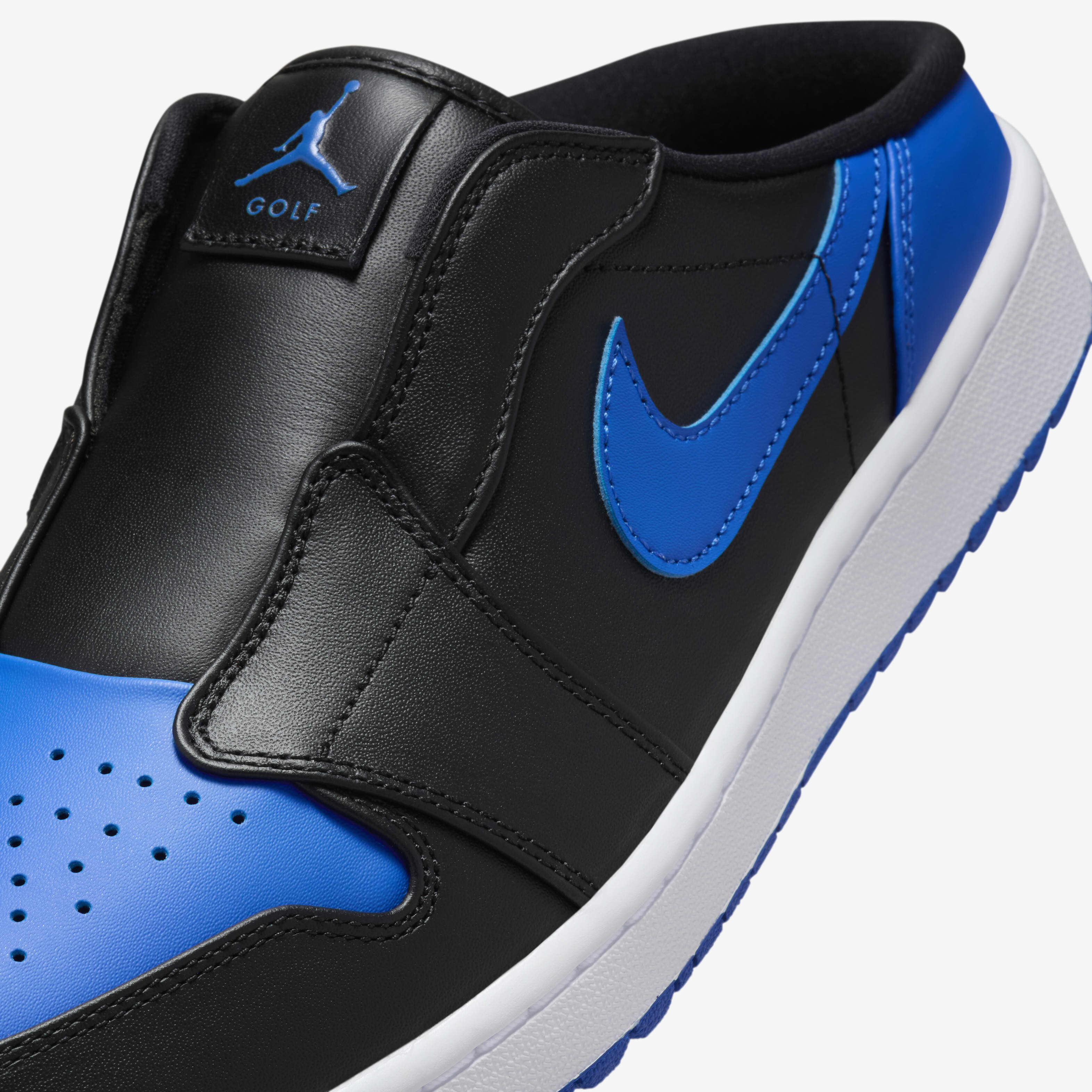 Buy Air Jordan Mule Golf Shoes - Black/White/Royal | Nike Buy Air Jordan Mule Golf Shoes - Black/White/Royal | Nike