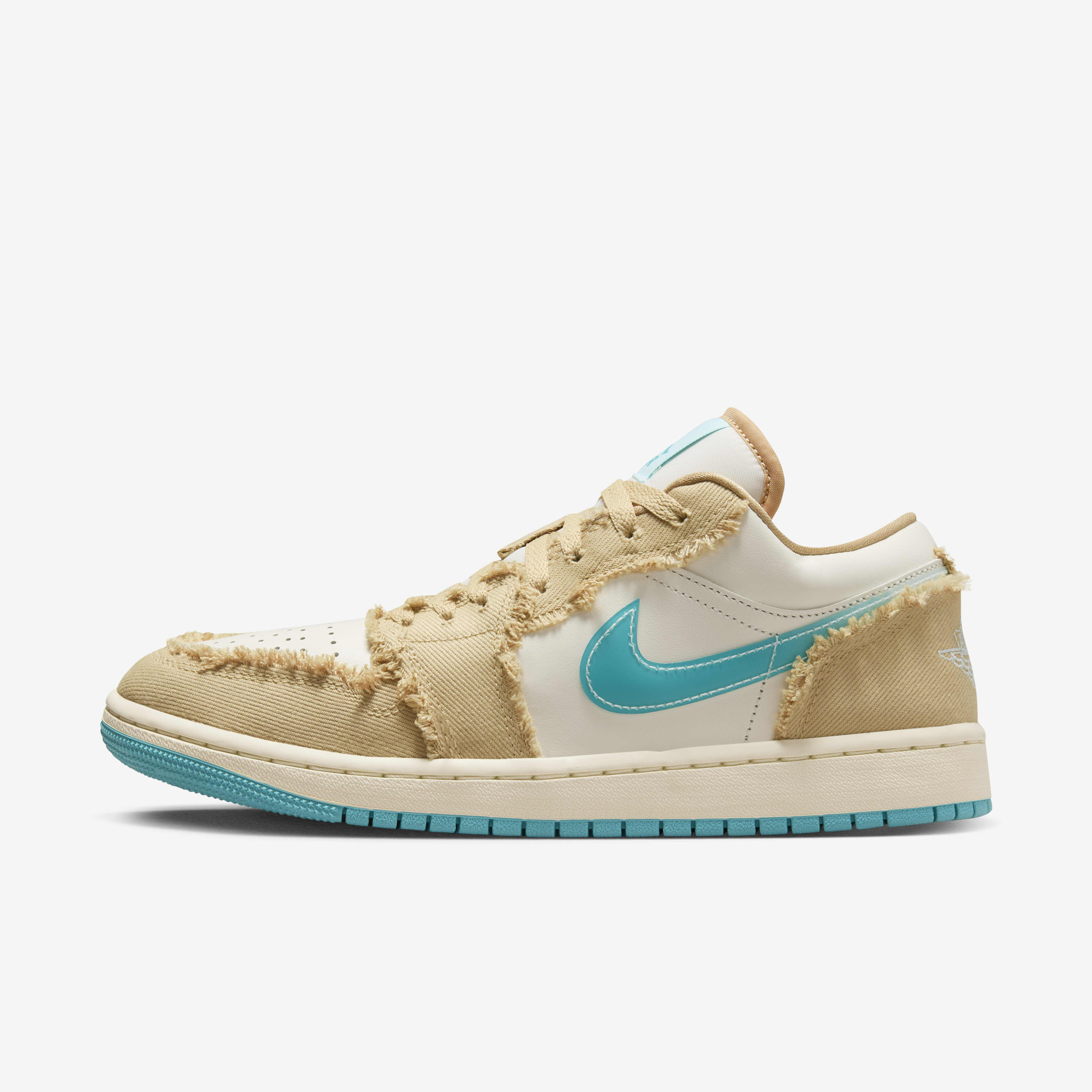 Buy Air Jordan 1 Low SE Women's Shoes - Sesame/Glacier Blue