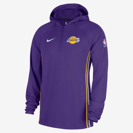 هوديات وسويتشيرتات-نايكي, لوس أنجلس ليكرز زوند, هودي نايكي دراي-فت NBA بربع سحاب للرجال