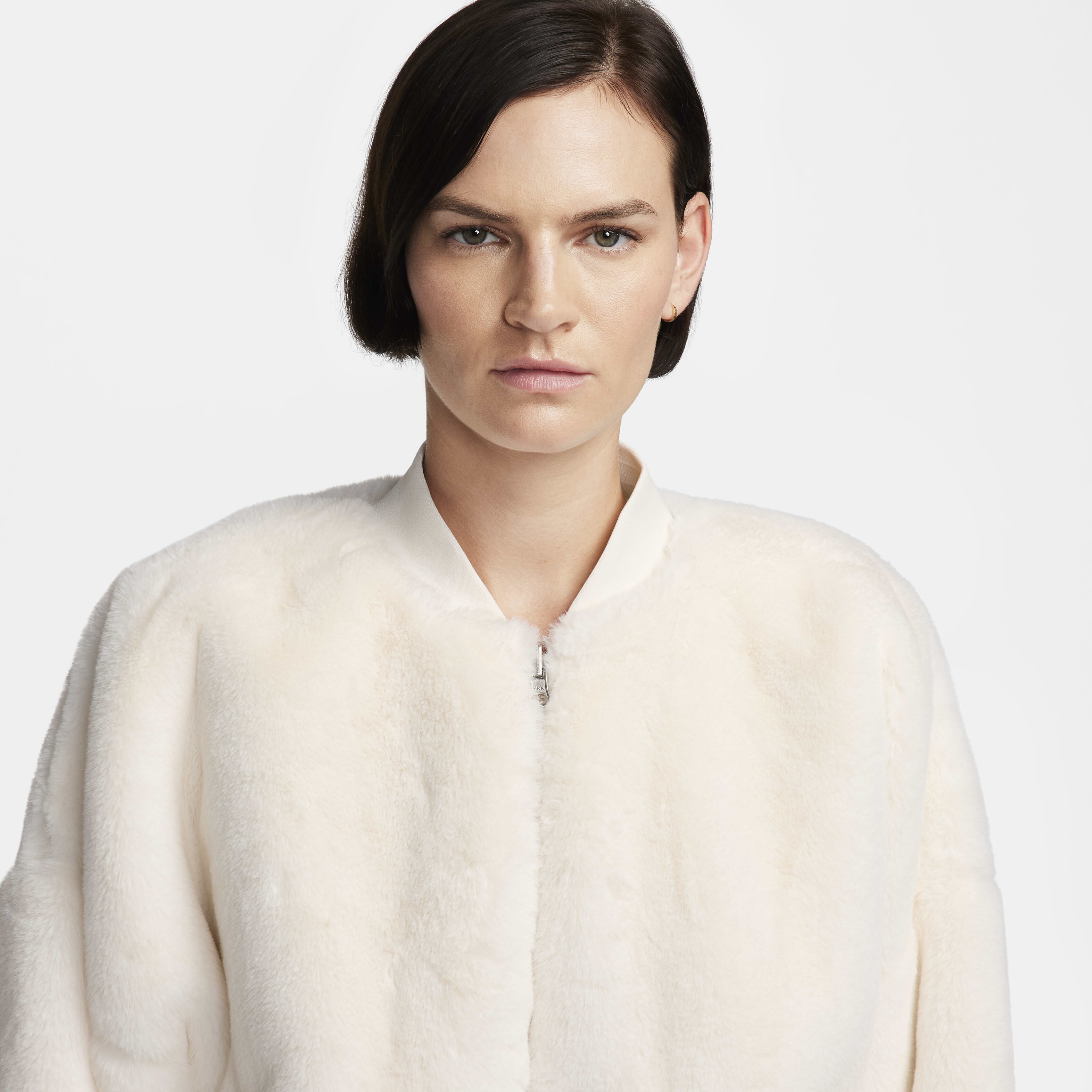 Buy Nike Sportswear Women s Reversible Faux Fur Bomber Nike Saudi Official