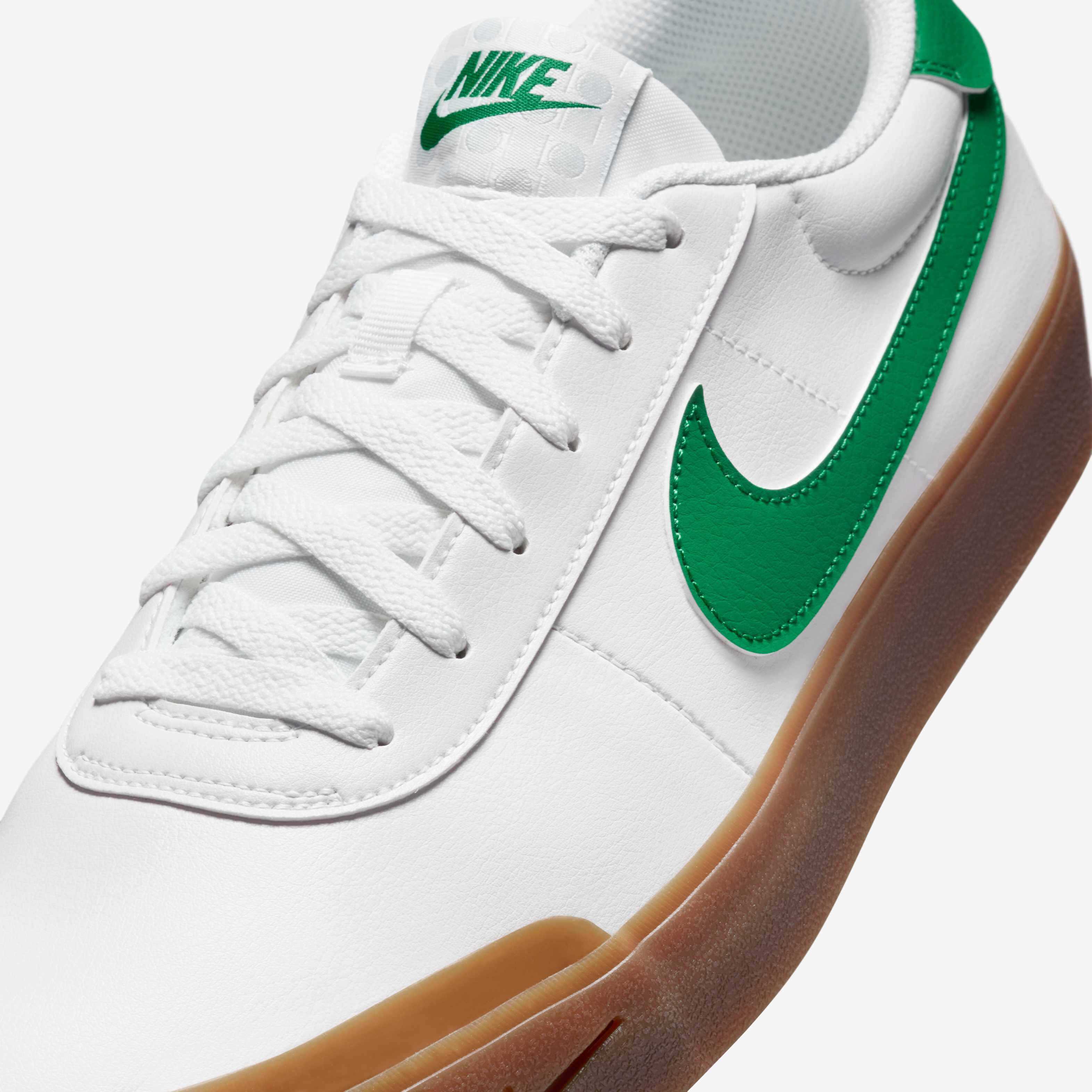 Buy Nike Court Shot Men's Shoes - White/Gum Medium Brown/Malachite