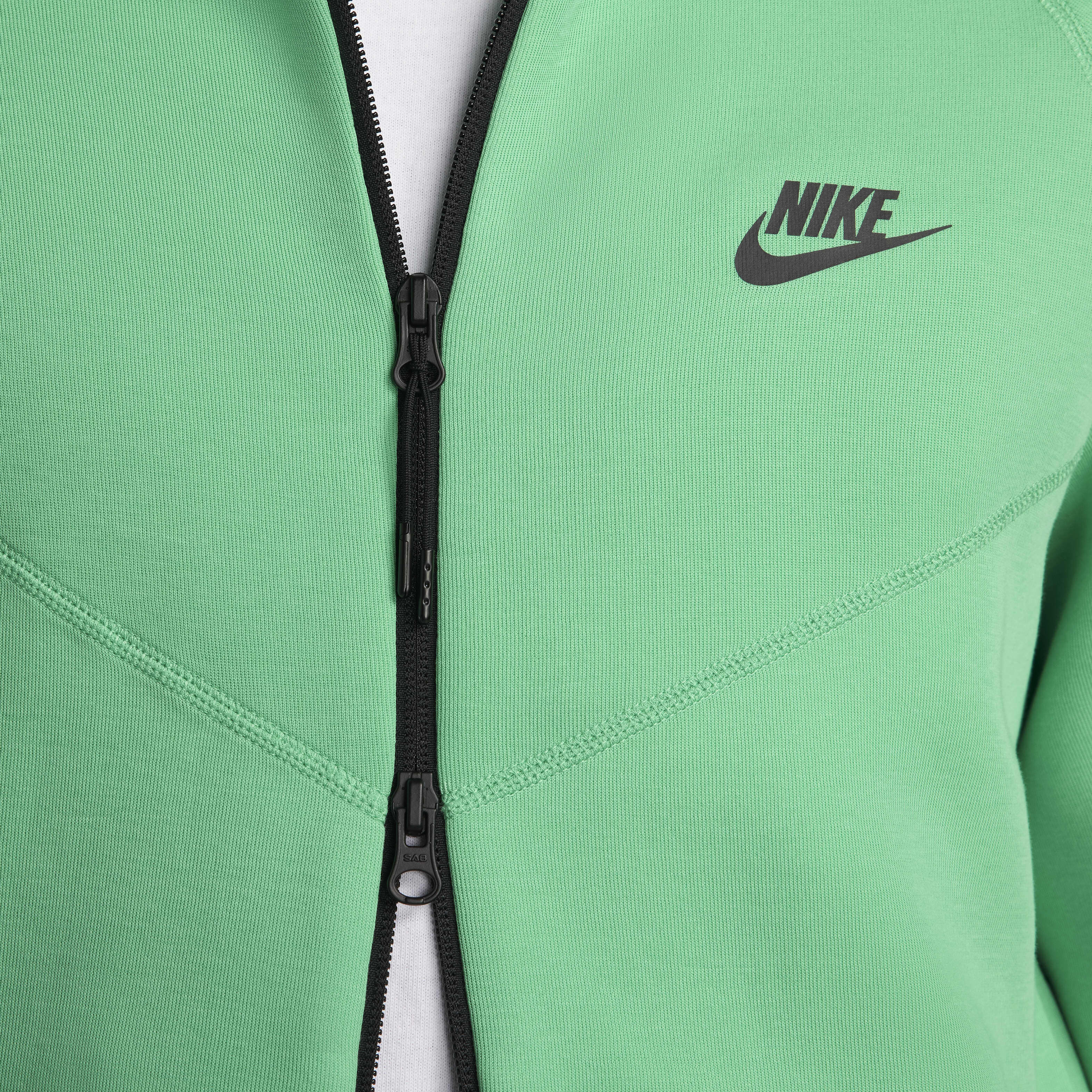 Buy Nike Sportswear Tech Fleece Windrunner Men s Full Zip Hoodie Spring Green Black Nike Saudi Official