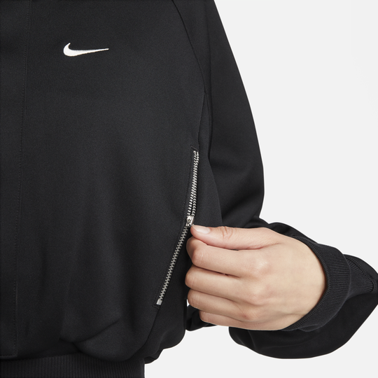 Nike sportswear sales cropped track jacket