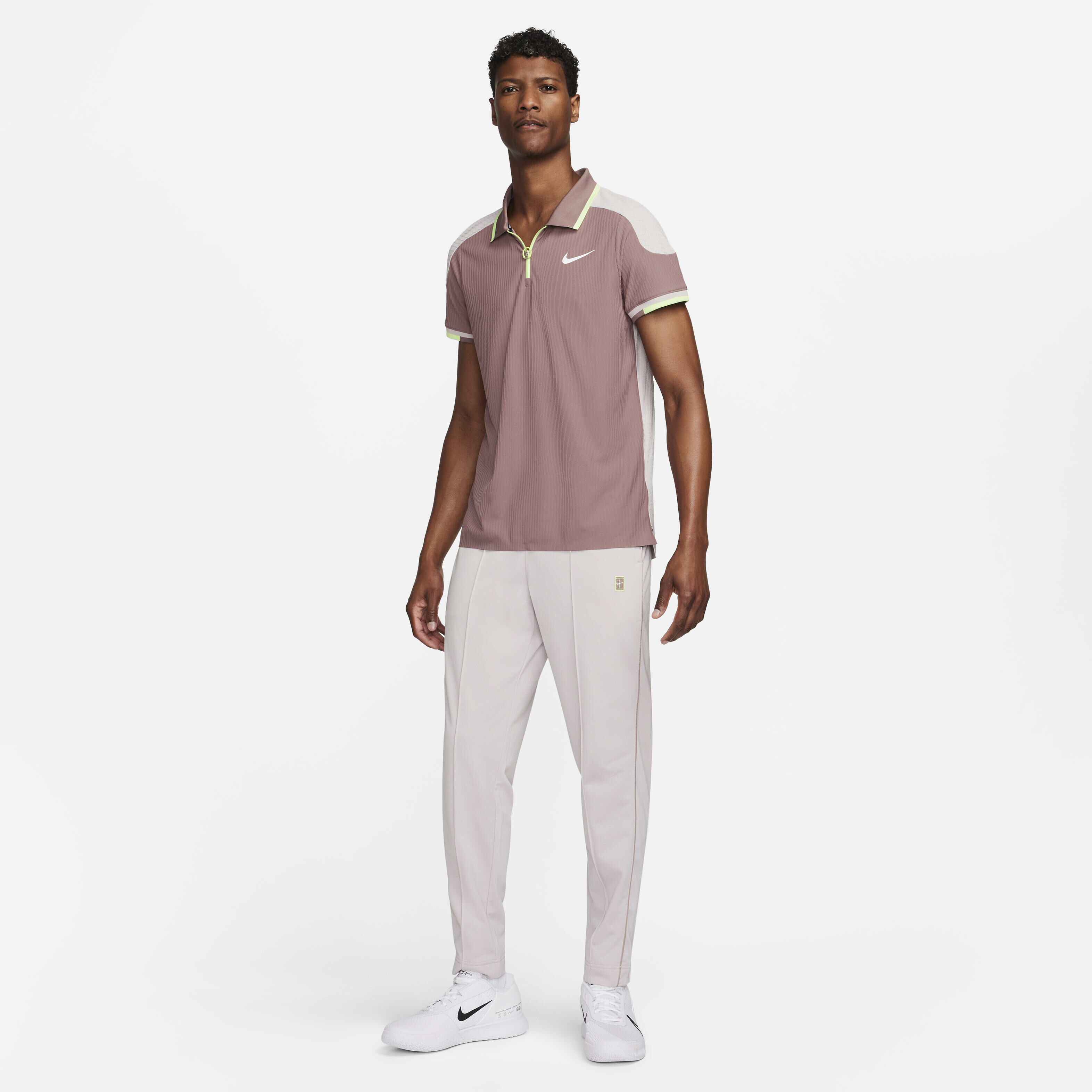 Buy NikeCourt Slam Men's Dri-FIT ADV Tennis Polo - Smokey