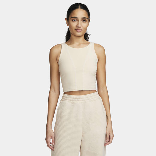 T-Shirts & Tops-Nike, Nike Yoga Dri-FIT Luxe, Women's Crop Tank Top