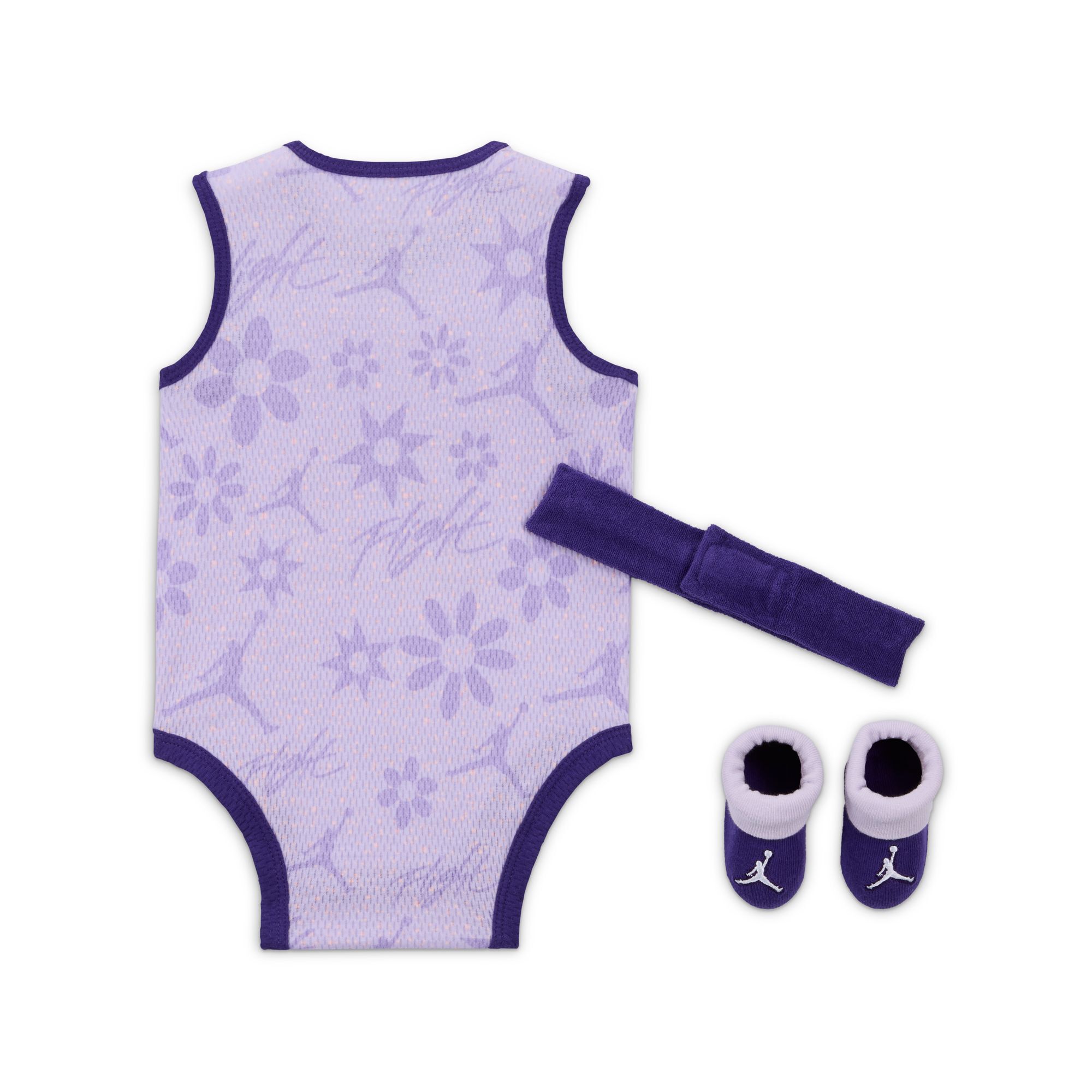 Buy Jordan 23 Jersey Baby 0 9M 3 Piece Bodysuit Box Set Nike Saudi Official
