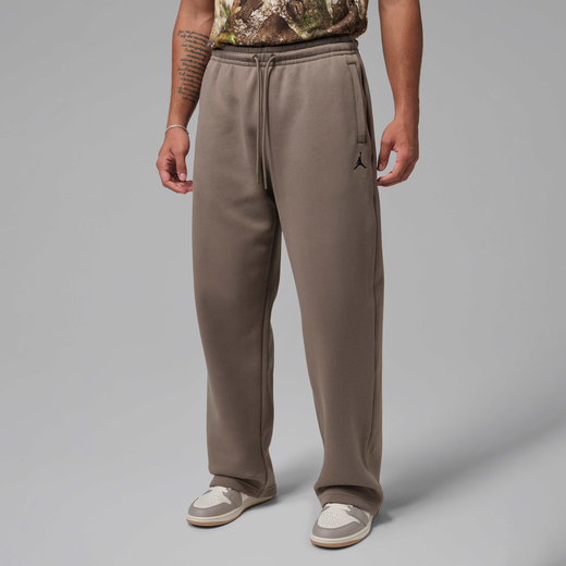 Jordan Pants & Tights-JRDN, Jordan Brooklyn Fleece, Men's Oversized Open-Hem Trousers