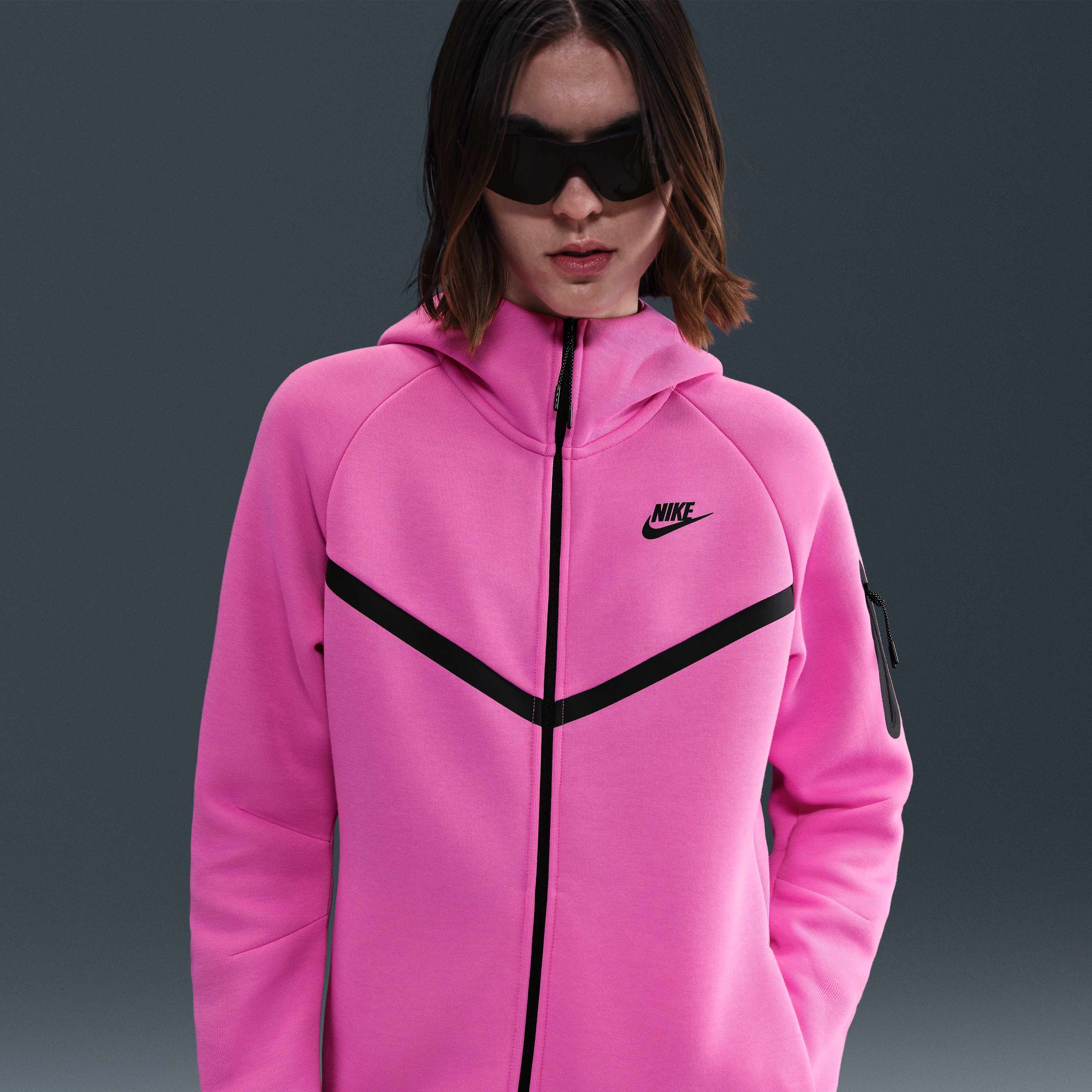 粉吹手　掛花 Buy Nike Sportswear Tech Fleece Windrunner Women's Full-Zip