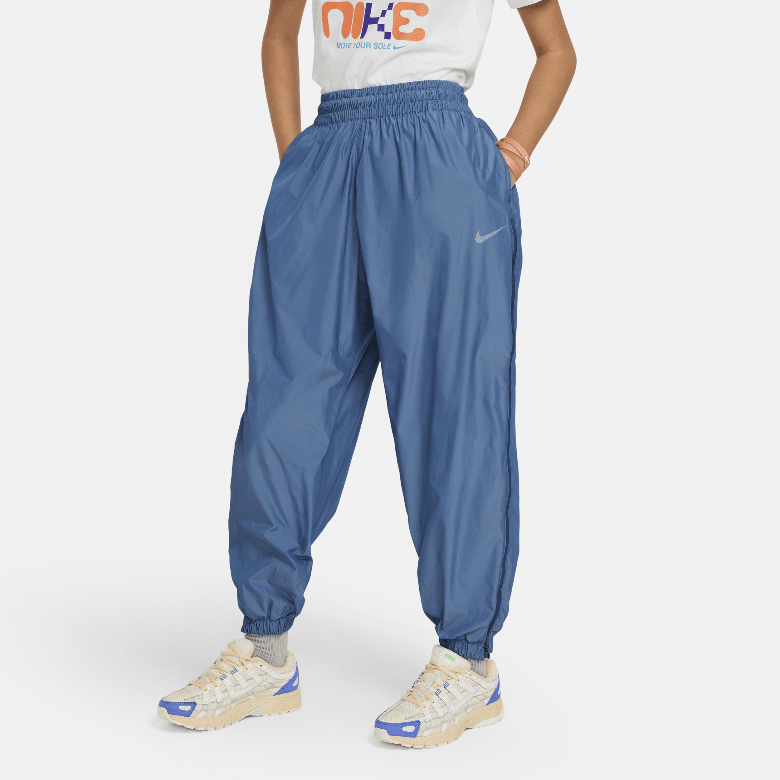 Nike nylon on sale track pants
